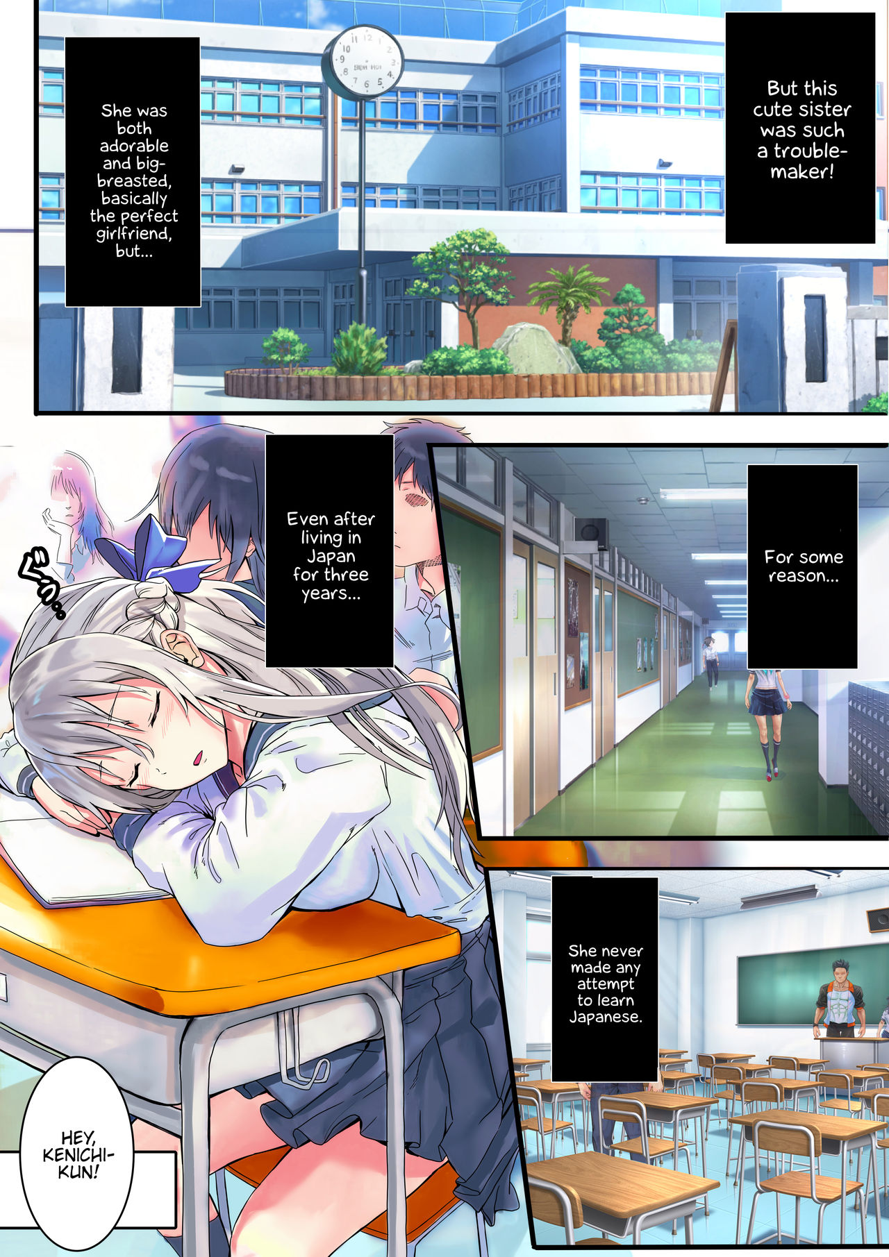 [ペロシコス (ホウホケキヨ)] 恋人関係にあったロシア人妹が寝取られた [英訳]