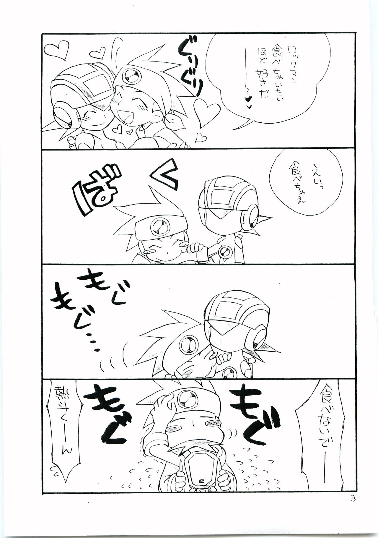 [光納豆 (彦太)] 有危熱斗で作った国産無添加熱ロク本不自然な味 (ロックマンエグゼ)