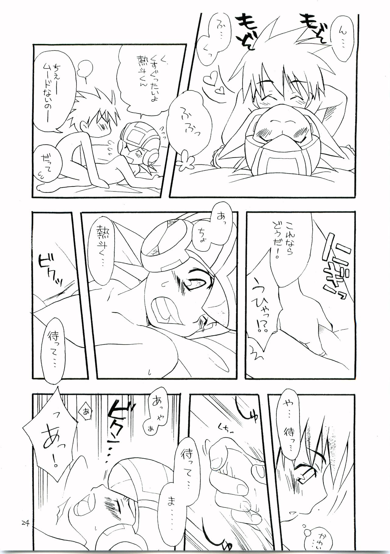 [光納豆 (彦太)] 有危熱斗で作った国産無添加熱ロク本不自然な味 (ロックマンエグゼ)