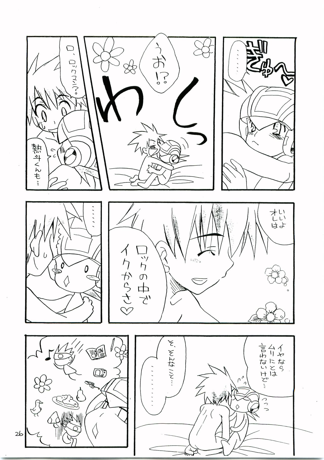 [光納豆 (彦太)] 有危熱斗で作った国産無添加熱ロク本不自然な味 (ロックマンエグゼ)