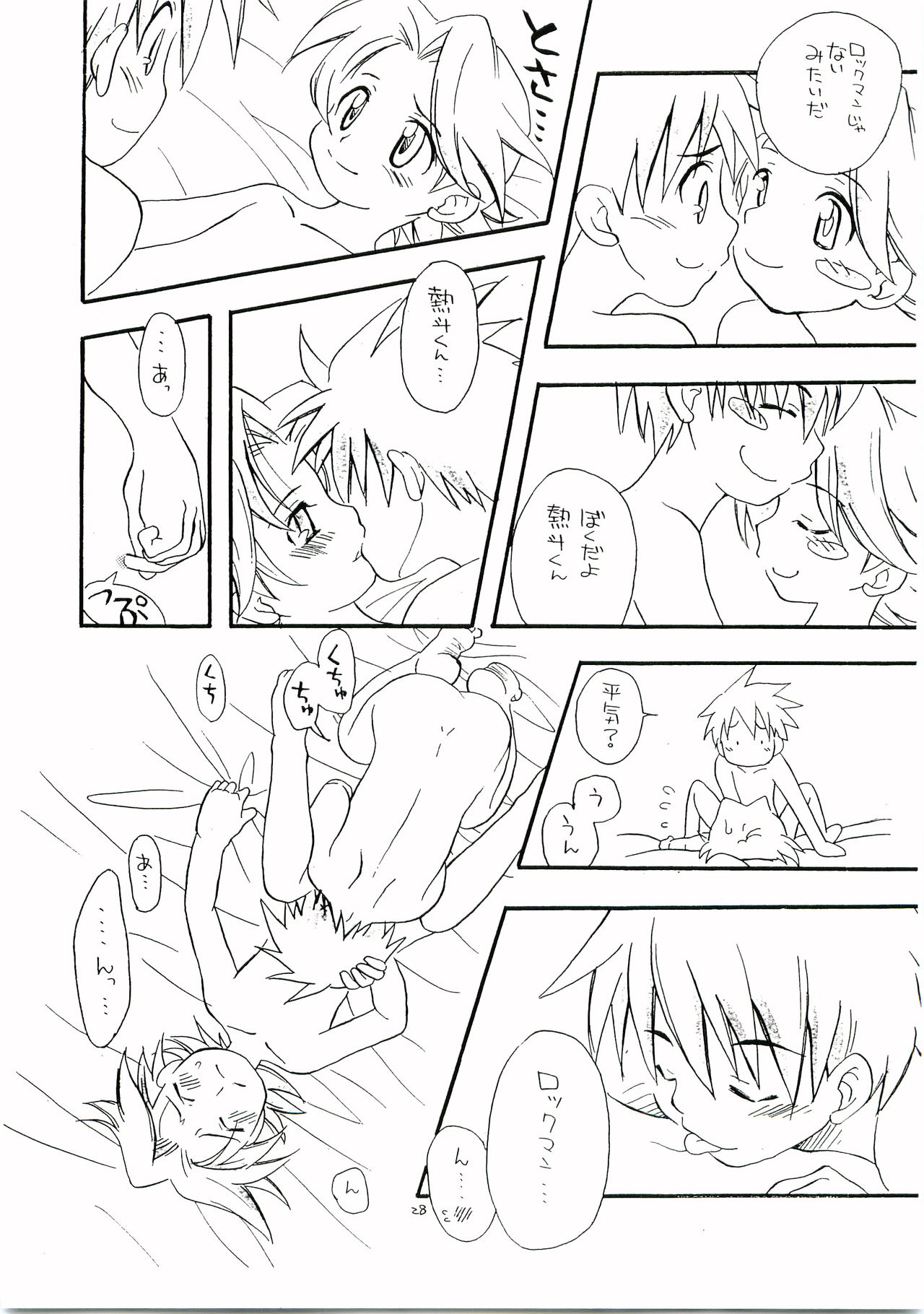 [光納豆 (彦太)] 有危熱斗で作った国産無添加熱ロク本不自然な味 (ロックマンエグゼ)