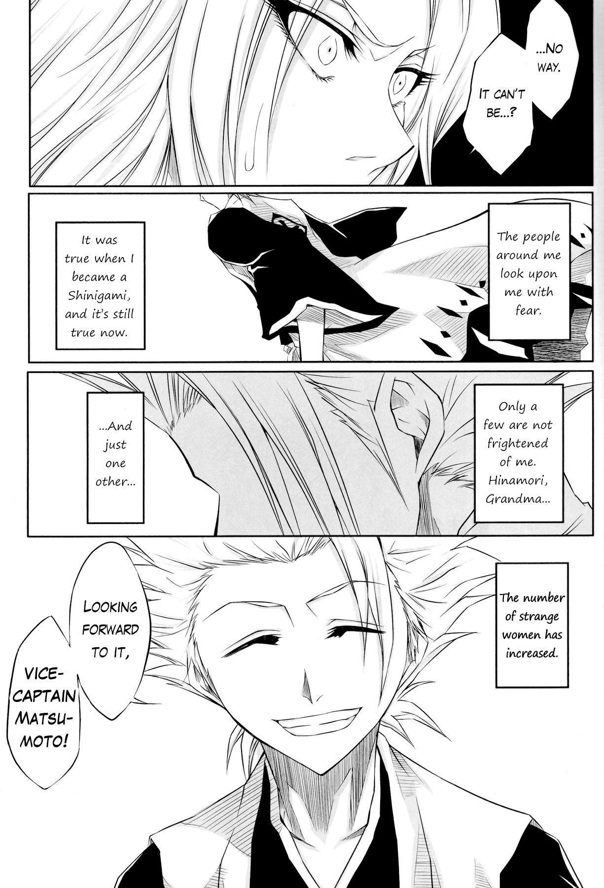 (サンクリ39) [ヘタの横好き (ドゥンガ)] 十 (ブリーチ) [英訳]