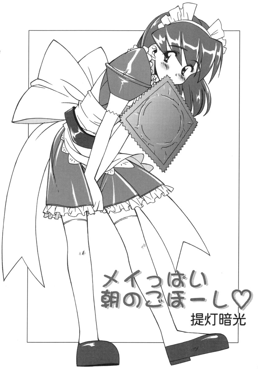 (C59) [ふらいぱん大魔王 (提灯暗光)] ANALOGなきもち (ハンドメイド・メイ)