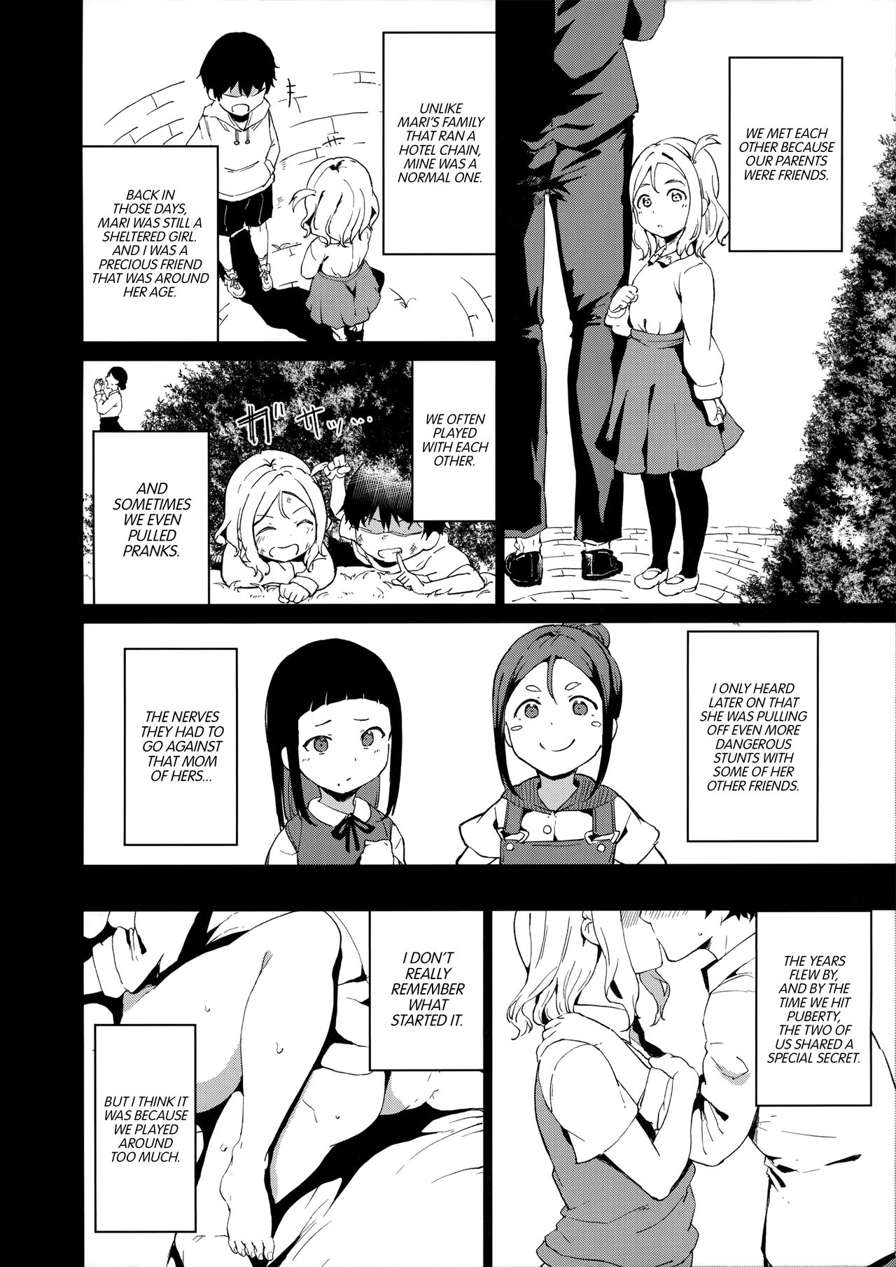 (COMIC1☆15) [リンゴヤ (あるぷ)] 小原の休日 (ラブライブ! サンシャイン!!) [英訳]