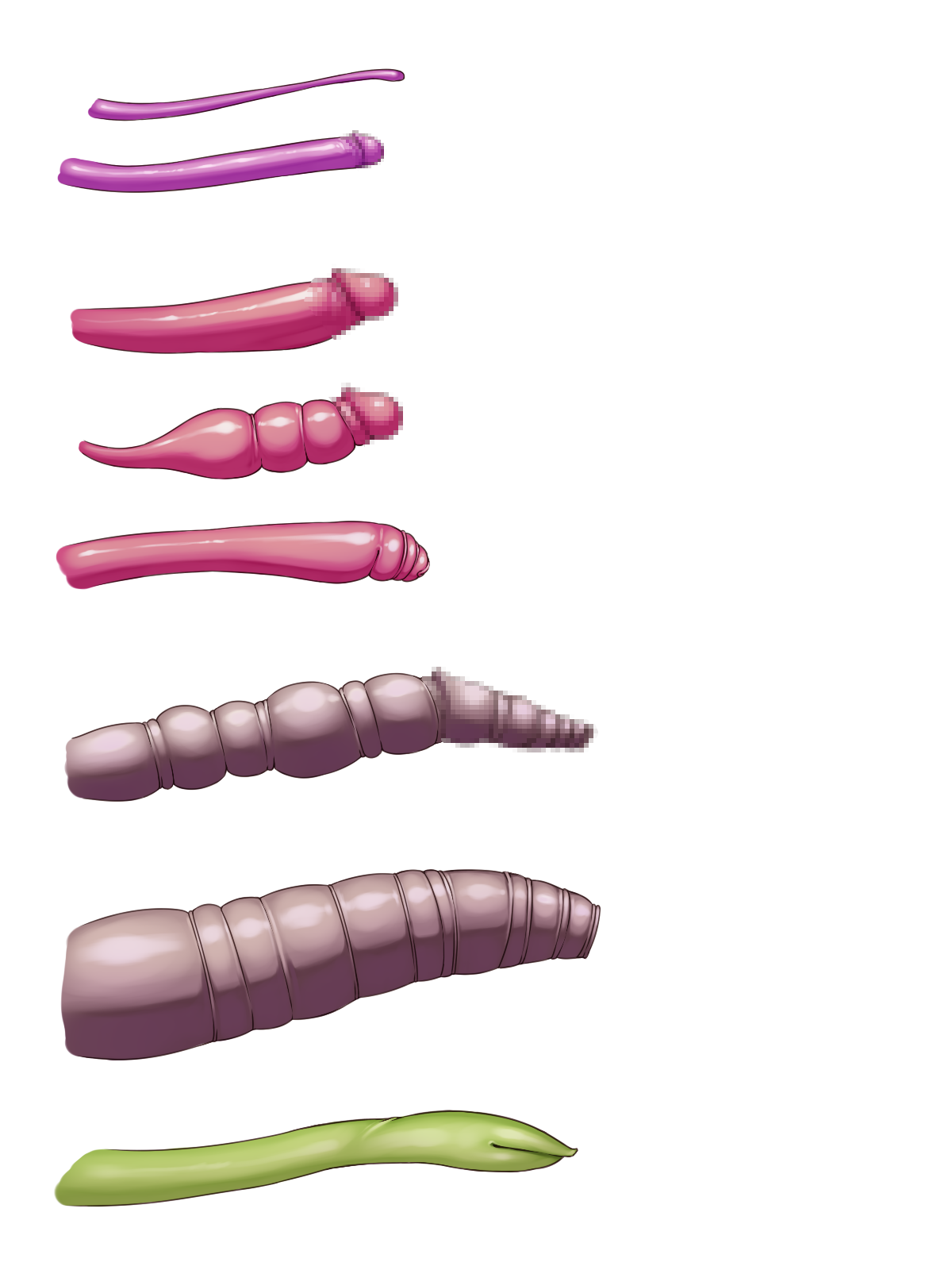 [彷徨の彼方 (りょまる)] 触手によるふたなり女剣士のペニス事情