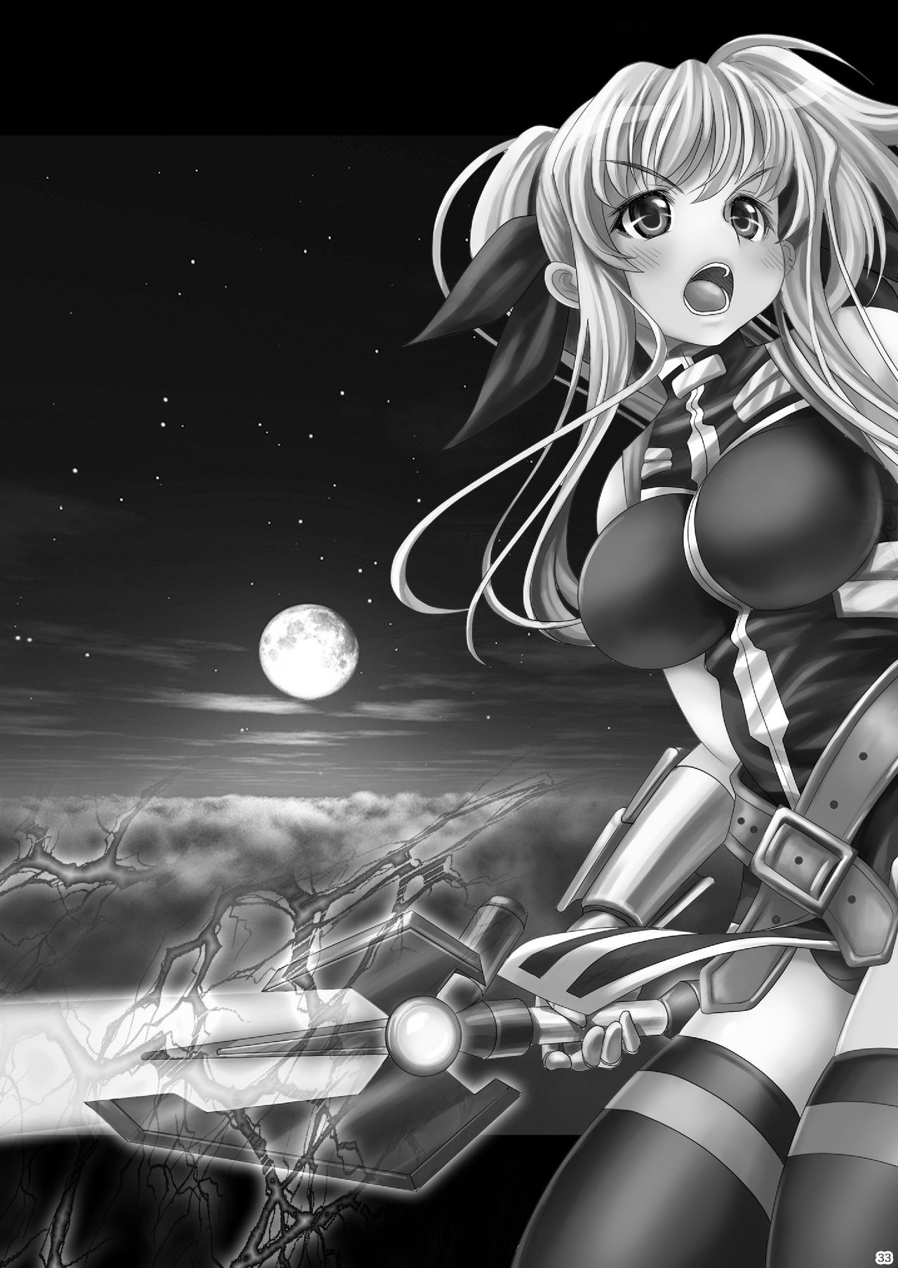 (C80) [メタボ喫茶異臭騒ぎ (いたちょう、カキコ)] 南の島で危機100発 (魔法少女リリカルなのは) [中国翻訳]