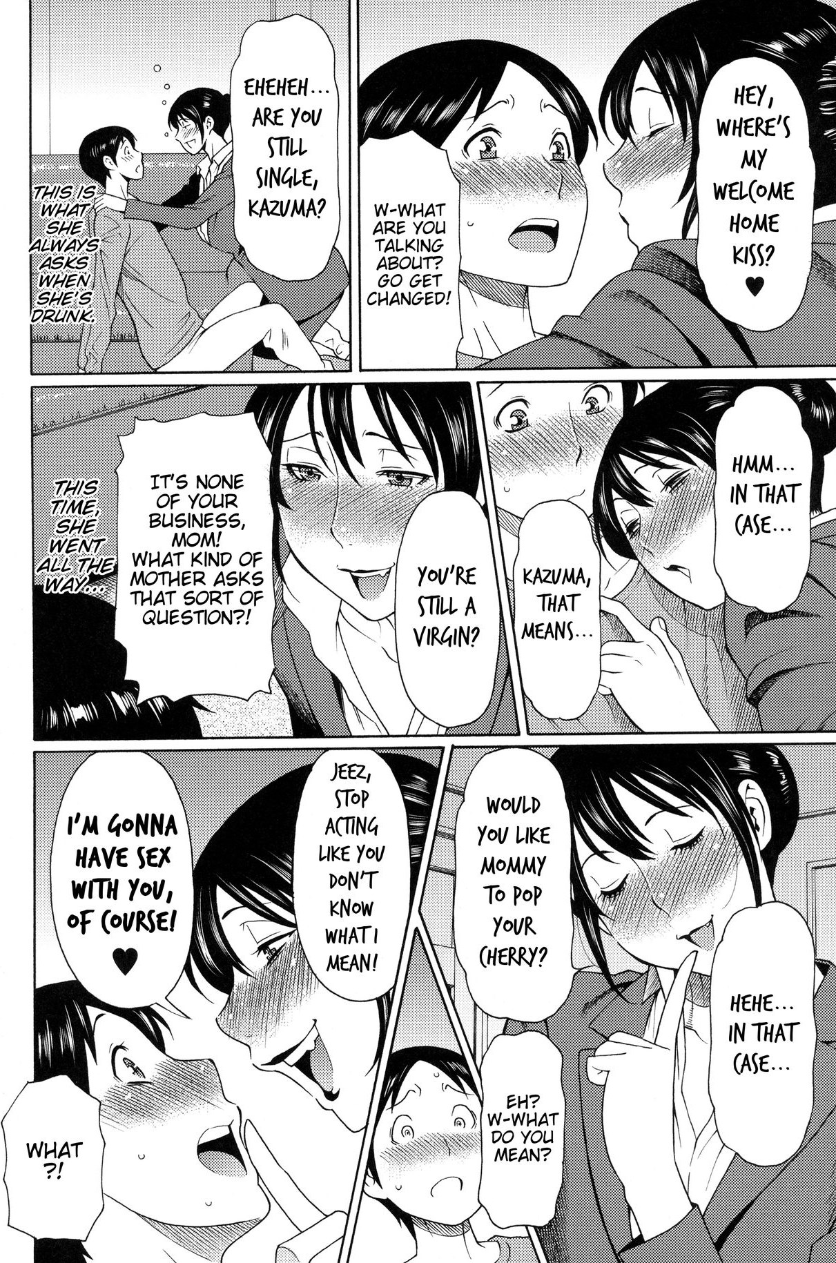 [タカスギコウ] 寝ても覚めても (熟れた躰の発情期) [英訳] [無修正]