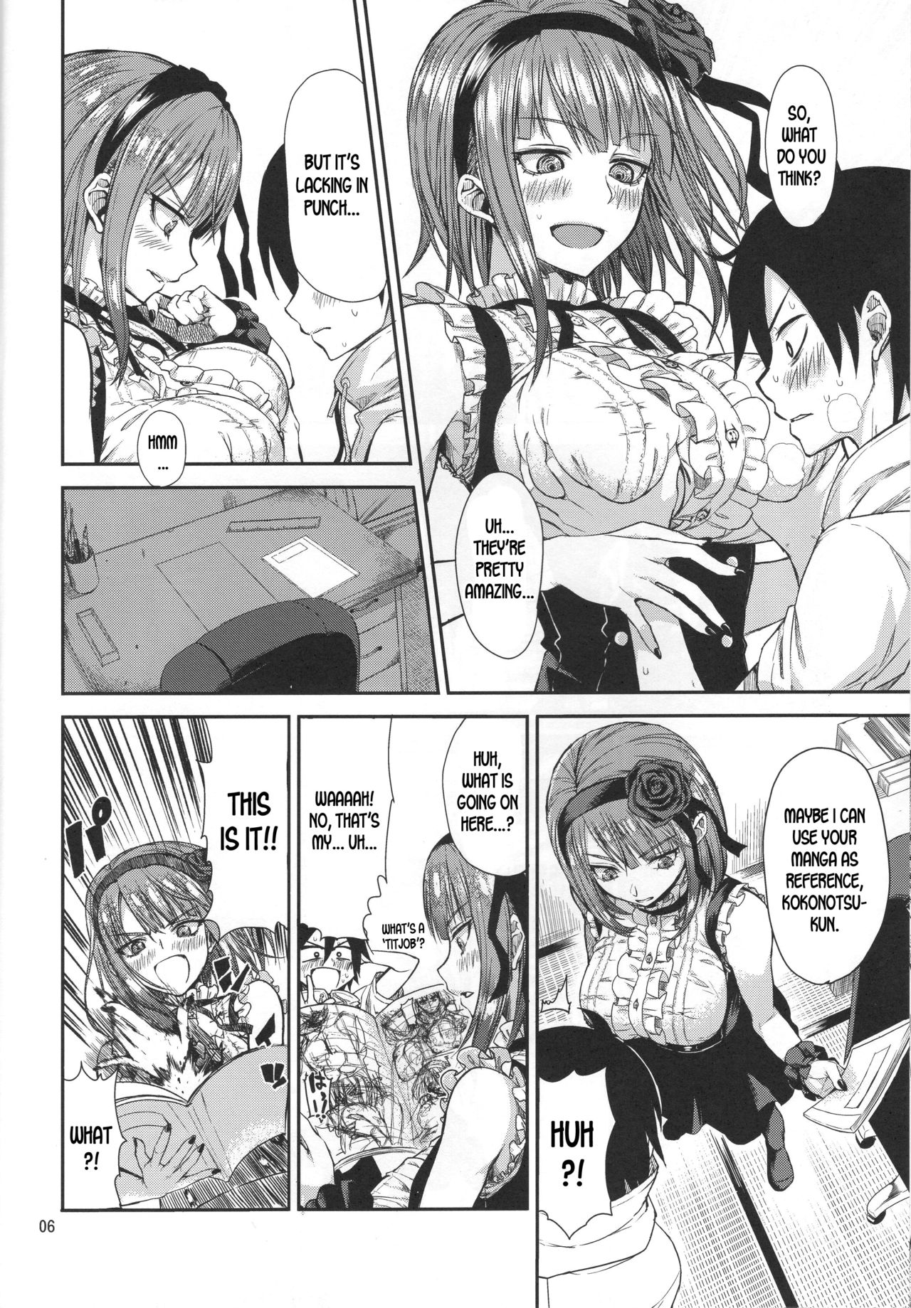 (C90) [五月雨斬り (くろうり)] ちちにだし (だがしかし) [英訳]