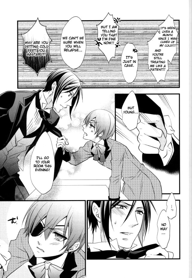 (C91) [ぴんくのこねこ (なおきち。)] impatient (黒執事) [英訳]