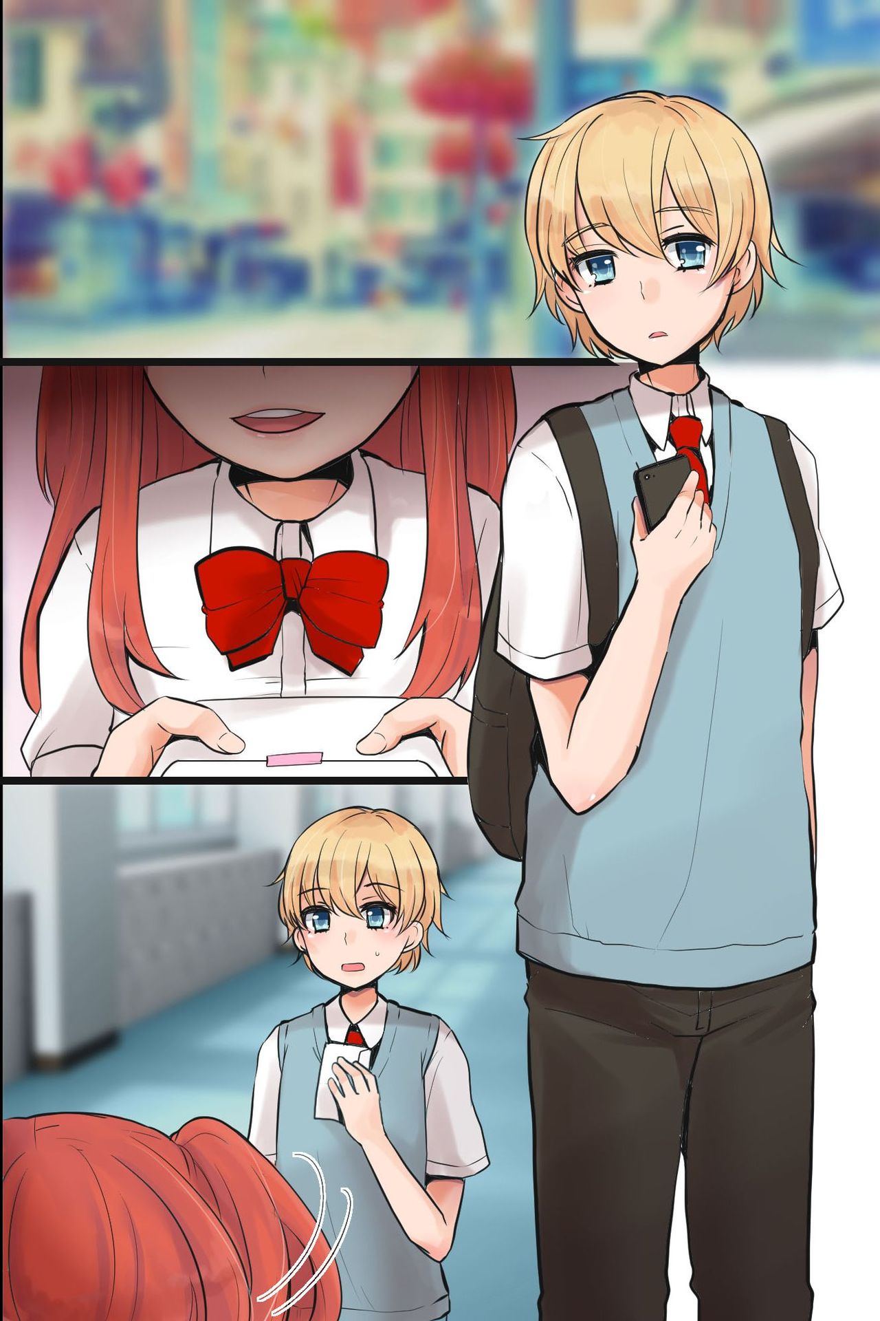 [MC (煮豆)] メス堕ち！乱交撮影会～ボク男なのに感じちゃうッ…！～