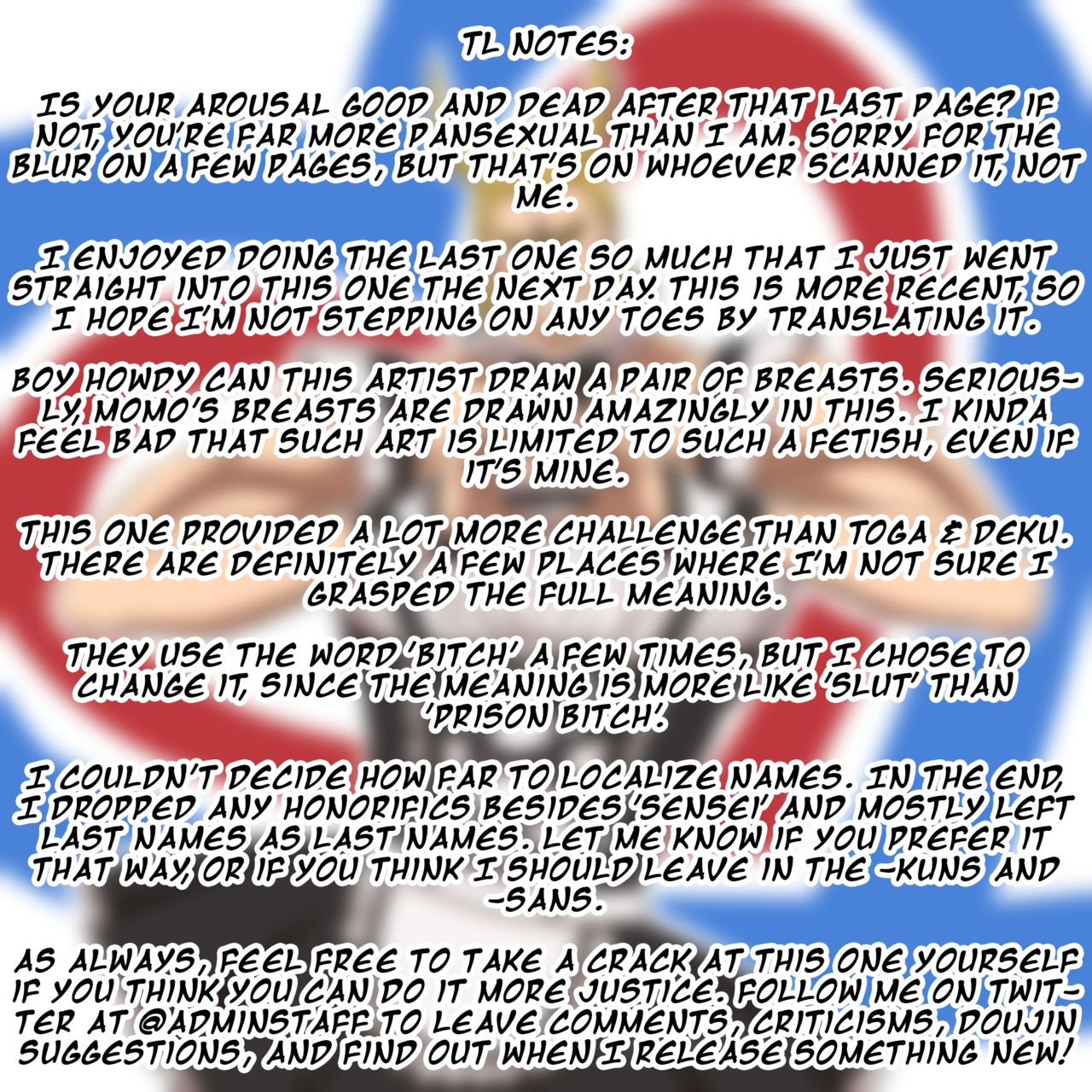 (どうやら出番のようだ!16) [Mekao (電メカ)] やおももちんらんぶ (僕のヒーローアカデミア) [英訳]