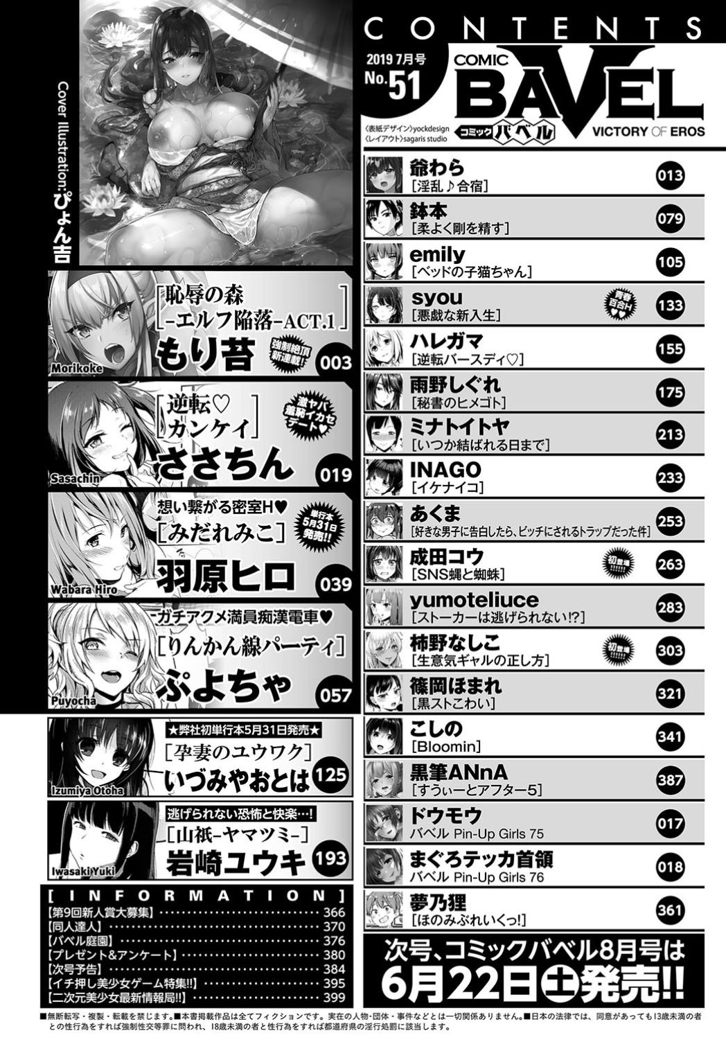 COMIC BAVEL 2019年7月号 [DL版]