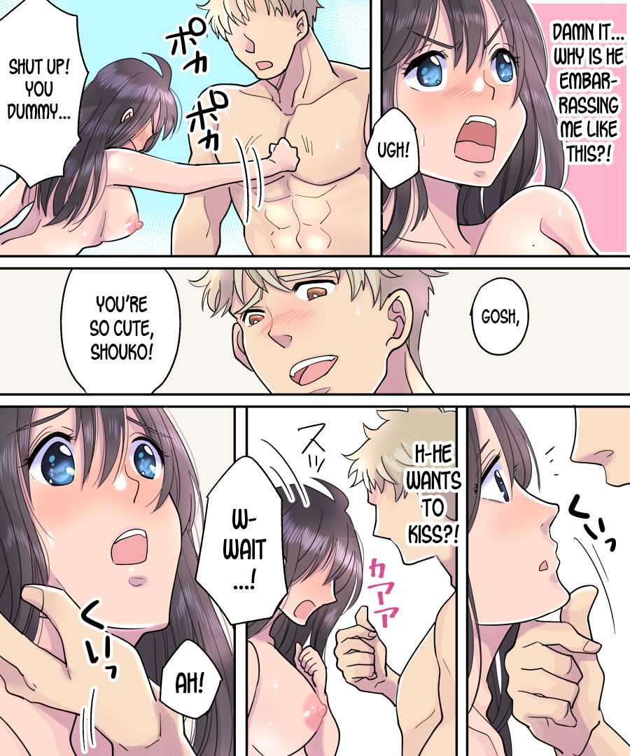 [あむぁいおかし製作所 (虎島タオ)] TS雨注意報 ～フシギナ雨デ変ワルジンセイ～ [英訳] [DL版]