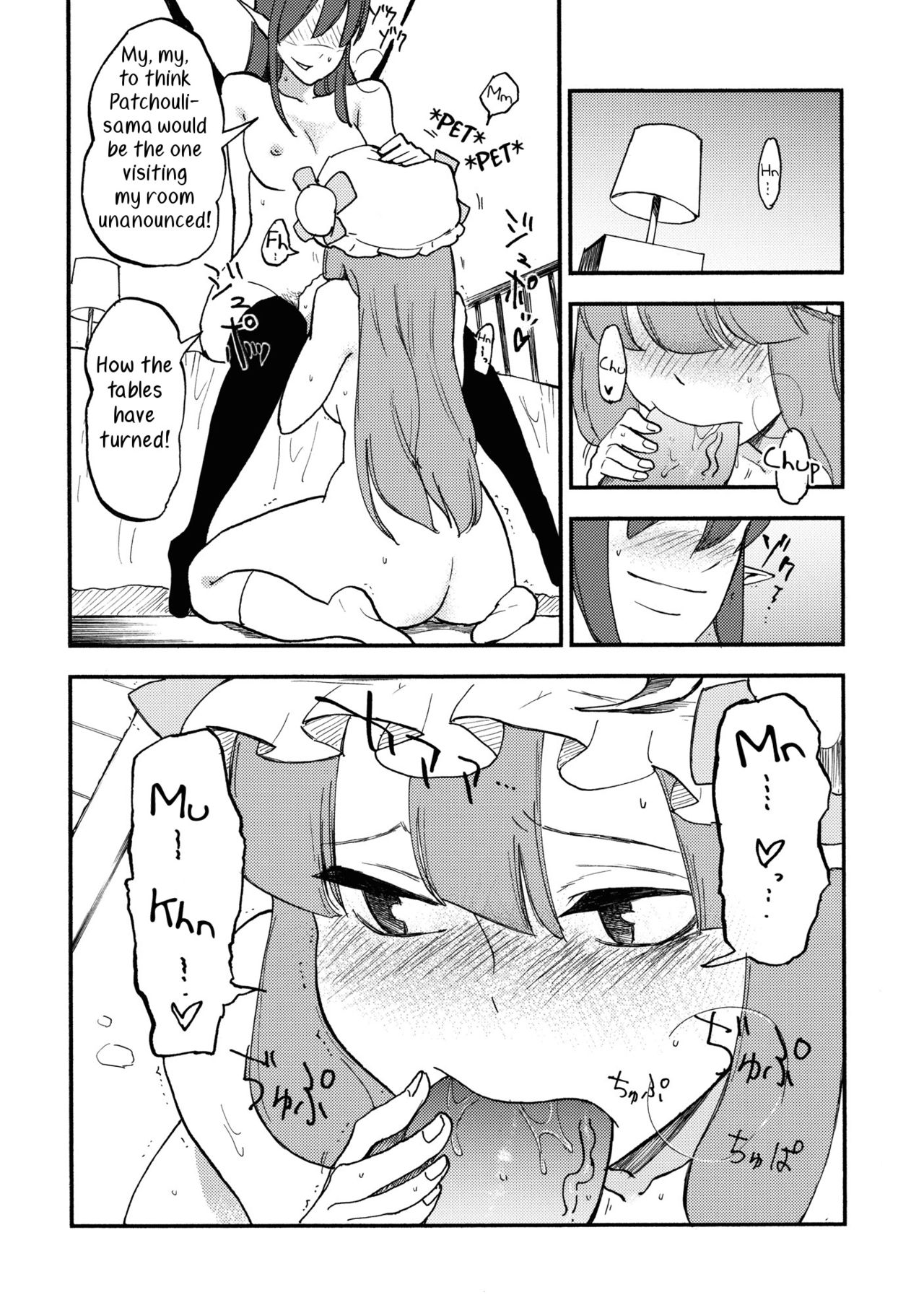 (C80) [白ネギ屋 (miya9)] ワイセツ図書館 (東方Project) [英訳]