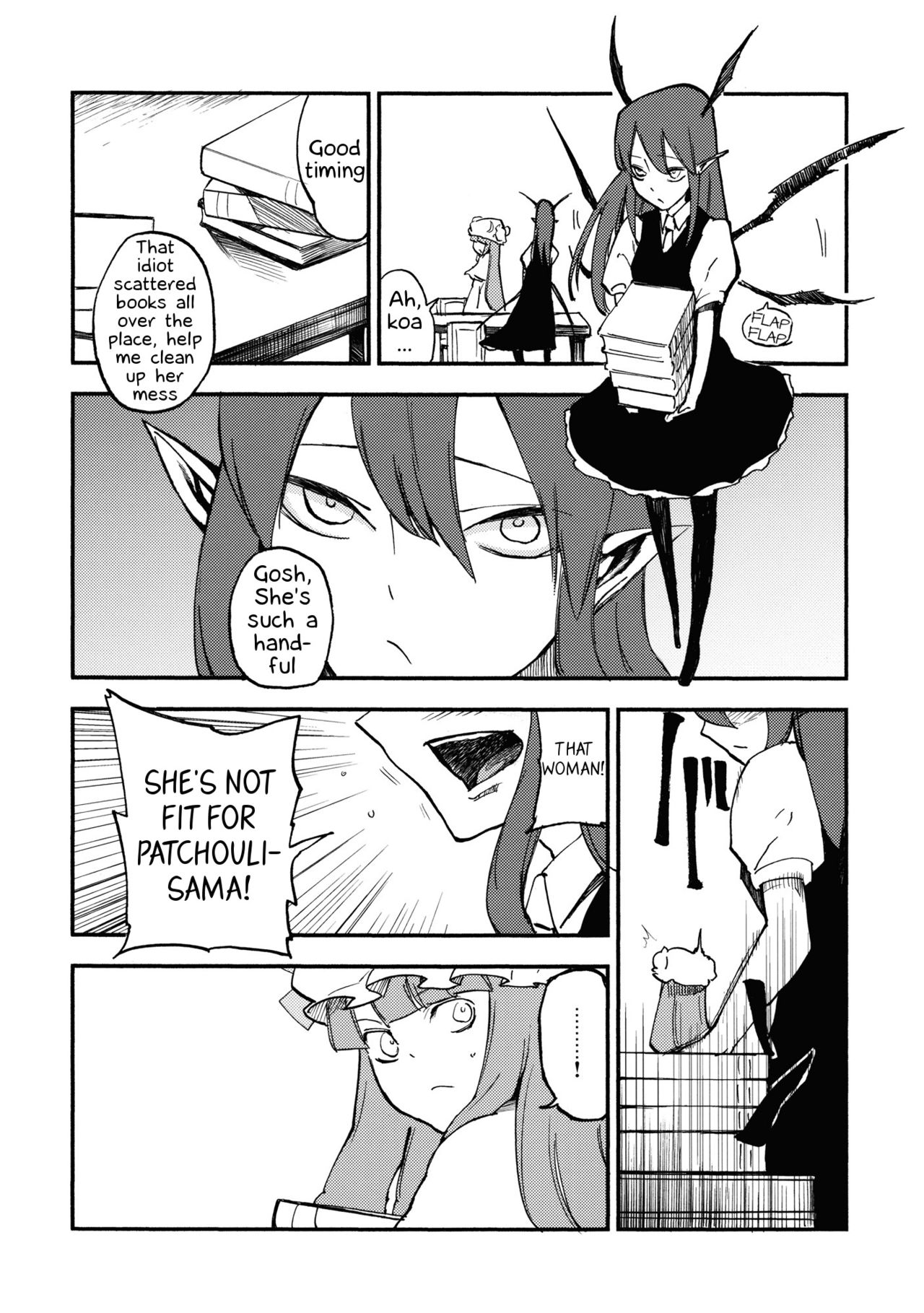 (C80) [白ネギ屋 (miya9)] ワイセツ図書館 (東方Project) [英訳]