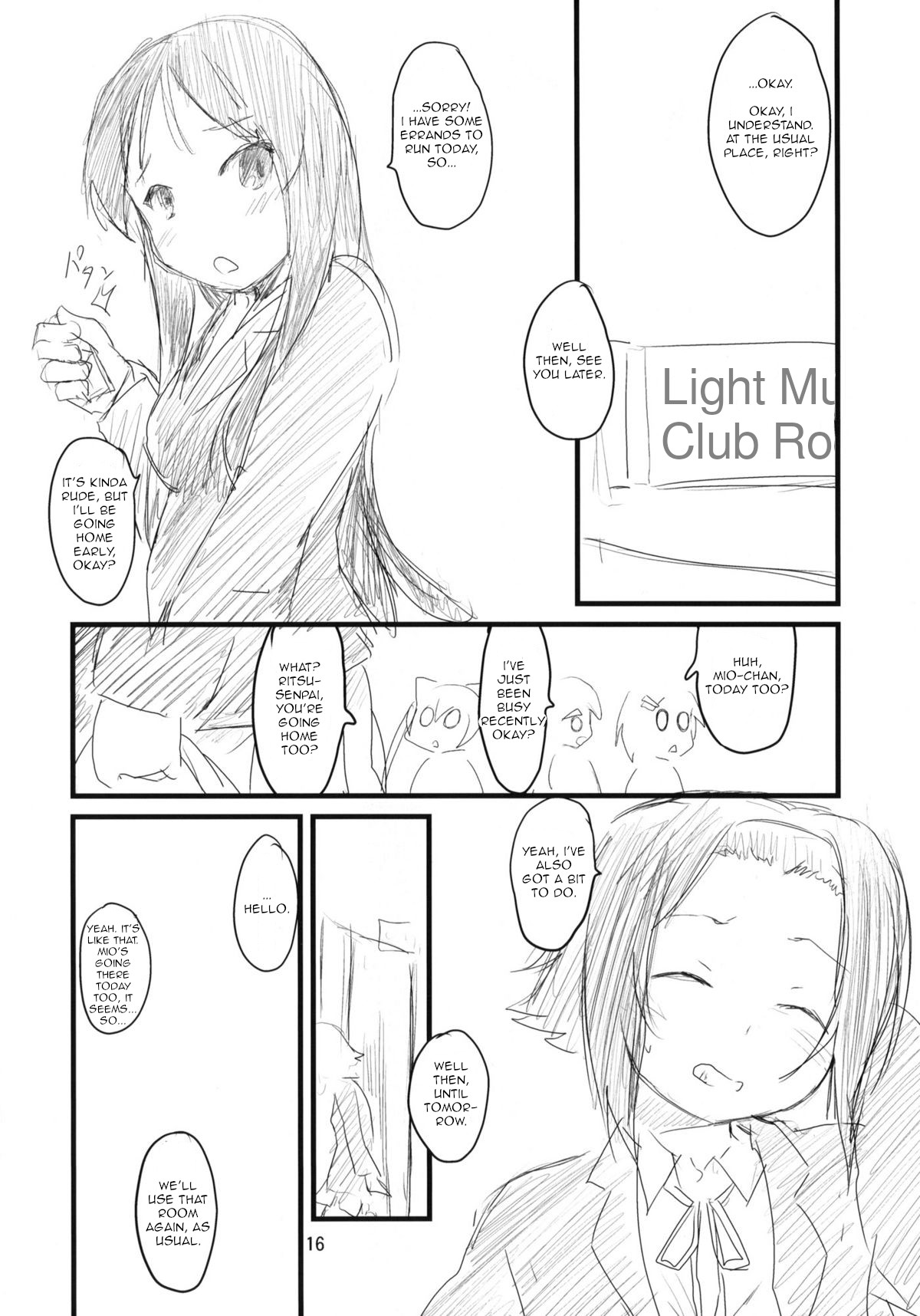 (C79) [まいまいまい! (ひげなむち)] MY STARRY GIRL 2 (けいおん!) [英訳]