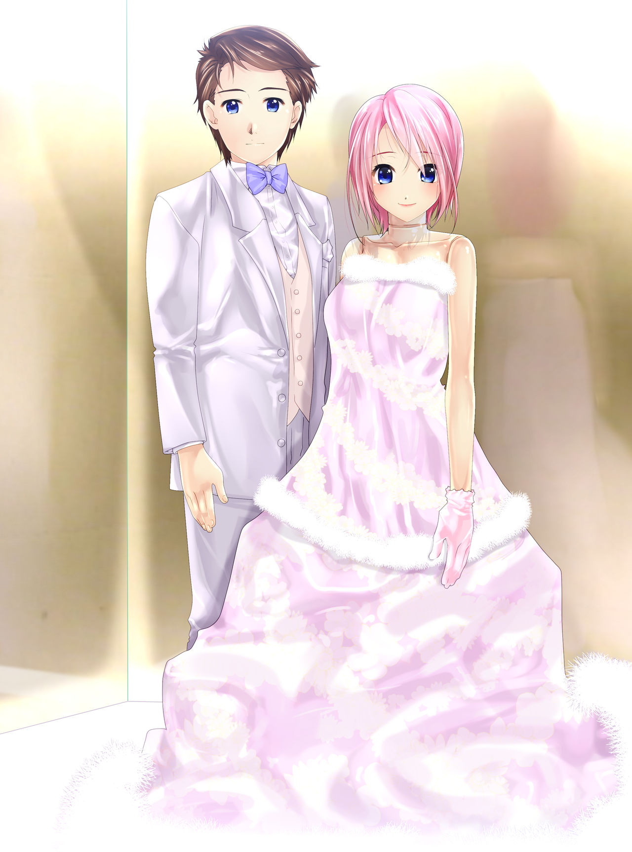 [新炎館] ウェディングドレスで人形化