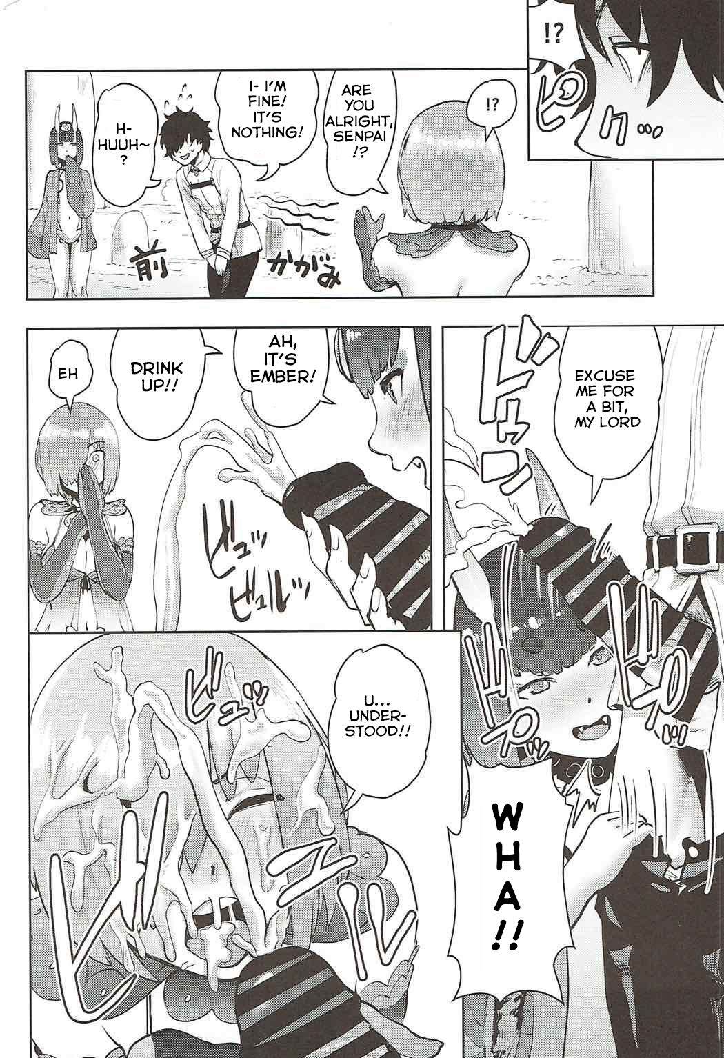 (C92) [ゲズンタイトmk2 (ゲズンタイト)] 後輩とえっちな種火クエスト (Fate/Grand Order) [英訳]