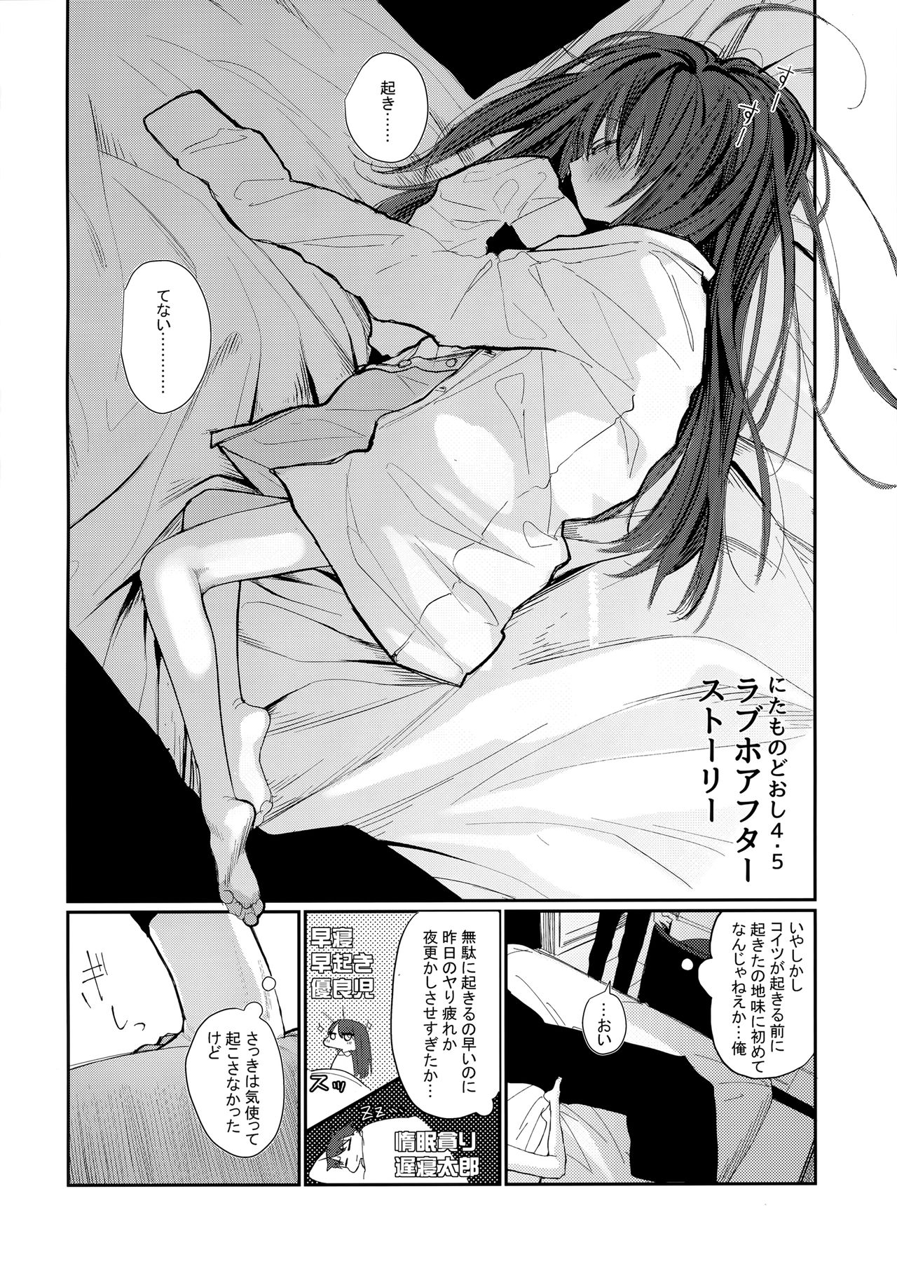 (COMIC1☆15) [HR (本領はなる)] にたものどおし4.5 ラブホアフターストーリー