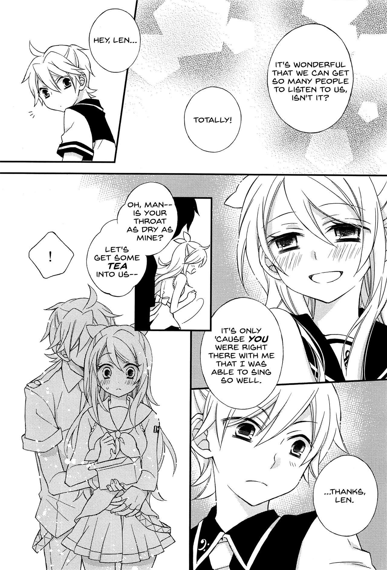 (C92) [SEVENTHSTAR (59)] 鏡音レン×リン成人向け再録集 RECORD裏面 (VOCALOID) [英訳] [ページ欠落]