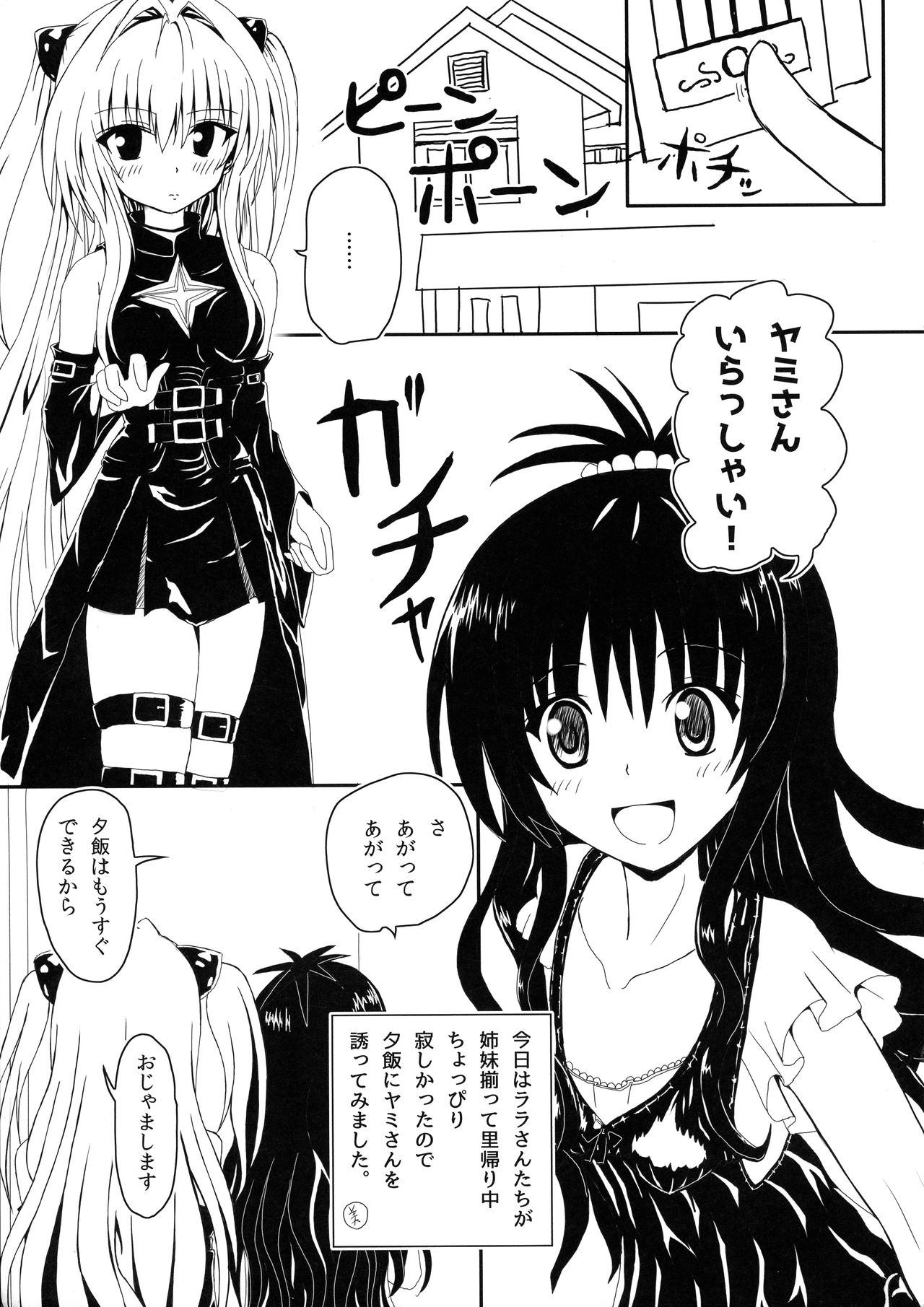 (C91) [享樂苑 (あく)] ヤミと美柑のハレンチ★ソイソース (To LOVEる ダークネス)