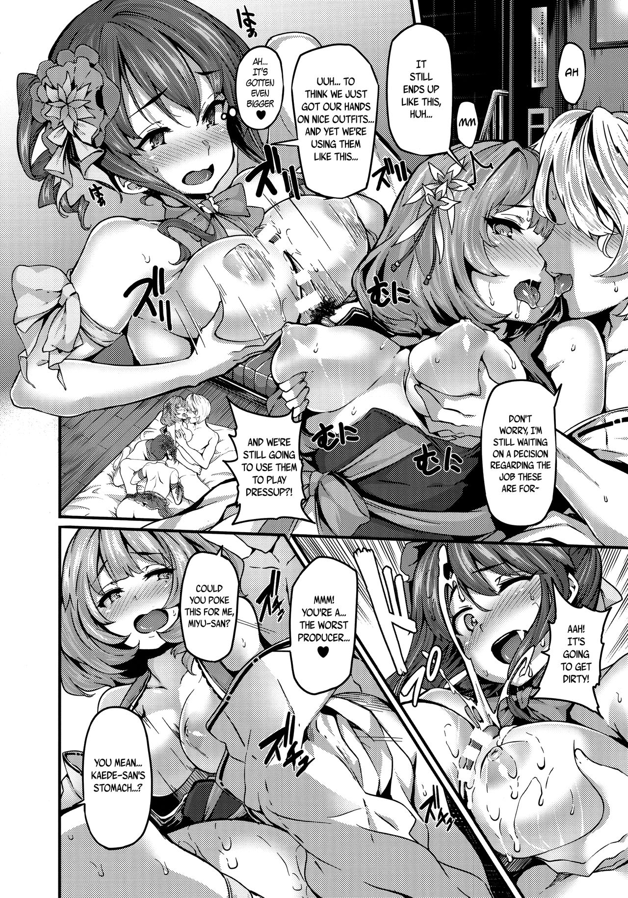 (C92) [LAMINARIA (しおこんぶ)] Unhappy Ladies (アイドルマスター シンデレラガールズ) [英訳]