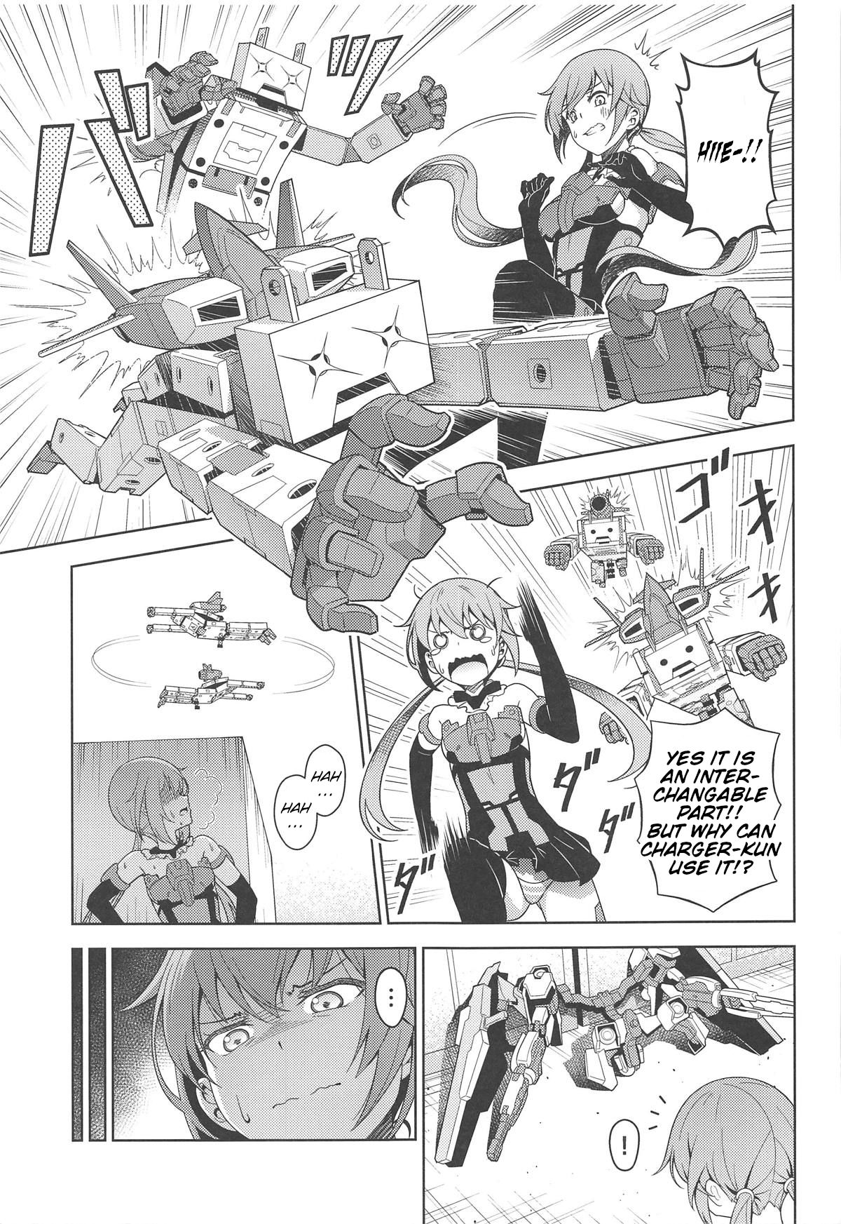 [Pinacotheca (ピナケス)] スティ子、充電される! (フレームアームズ・ガール) [英訳]