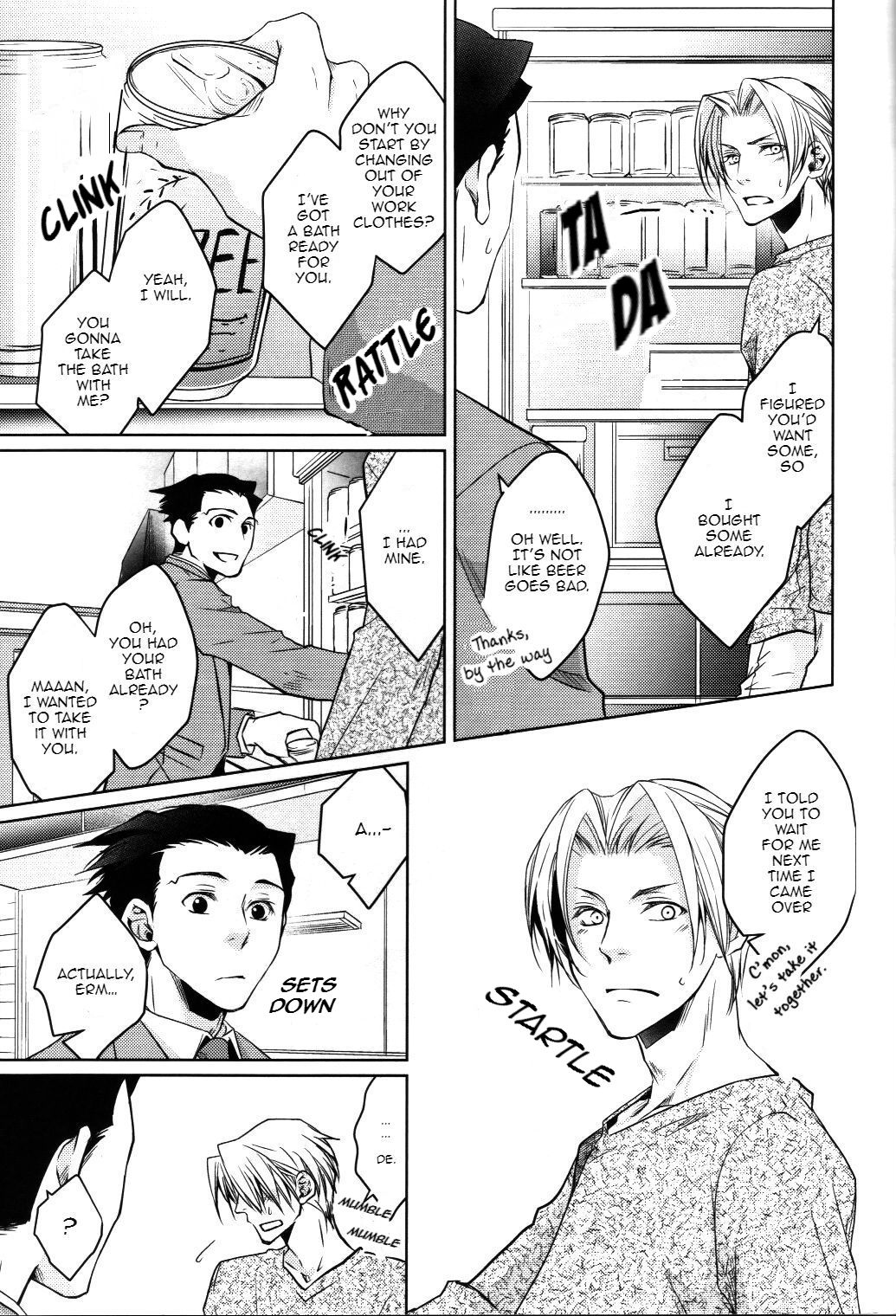 (法廷で逢おう) [白夜 (縁々)] 君と過ごす素晴らしき怠惰 (逆転裁判) [英訳]