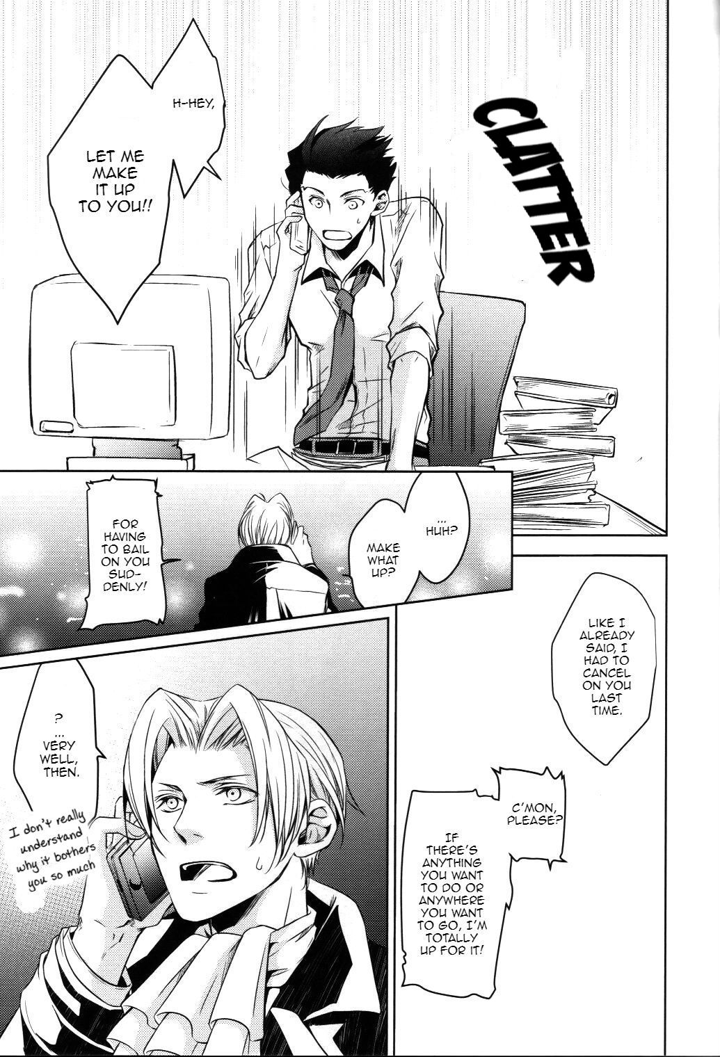 (法廷で逢おう) [白夜 (縁々)] 君と過ごす素晴らしき怠惰 (逆転裁判) [英訳]