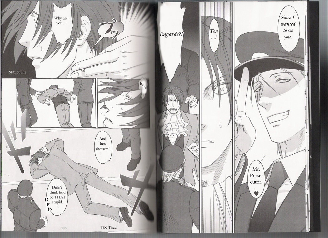 (裁きの庭11) [未定屋 (たぴょん)] DEEP LEVEL-00 (逆転裁判) [英訳]