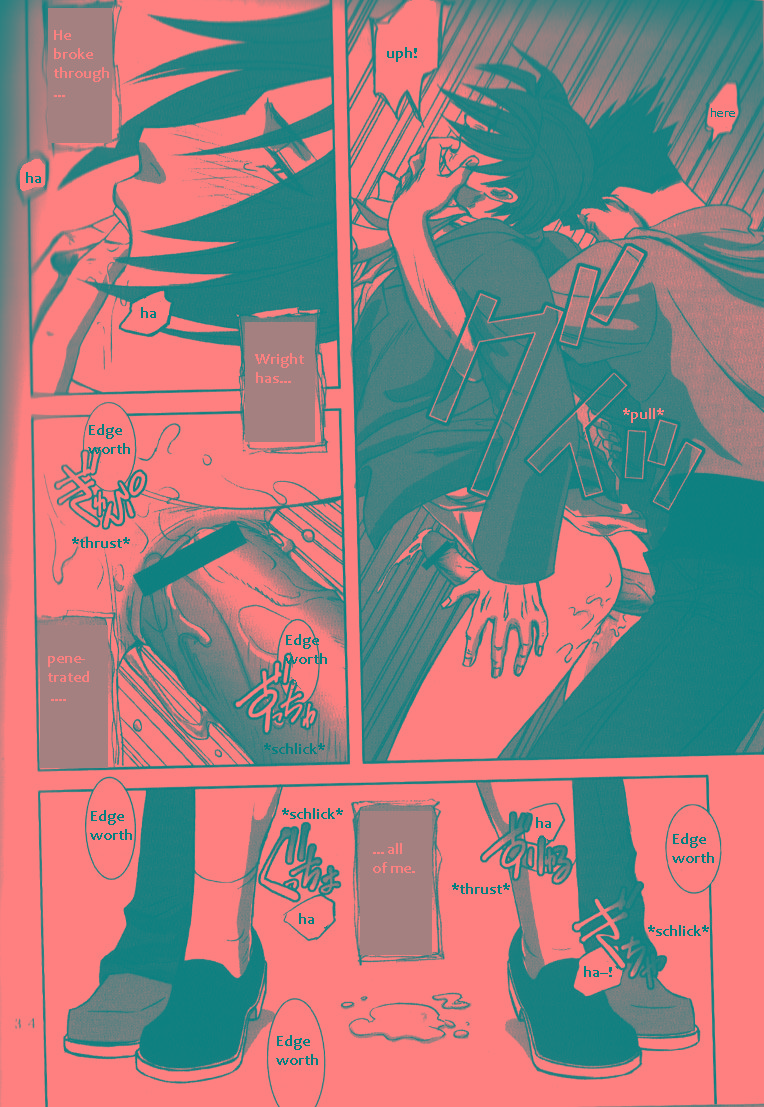 (裁きの庭11) [未定屋 (たぴょん)] DEEP LEVEL-00 (逆転裁判) [英訳]