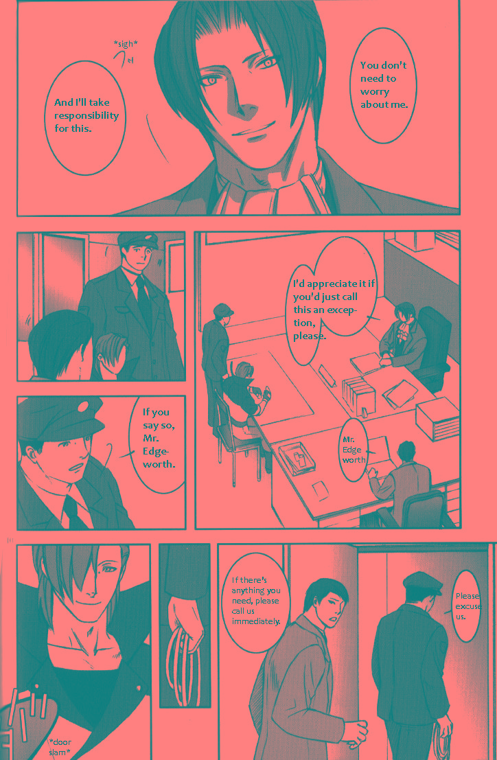 (裁きの庭11) [未定屋 (たぴょん)] DEEP LEVEL-00 (逆転裁判) [英訳]