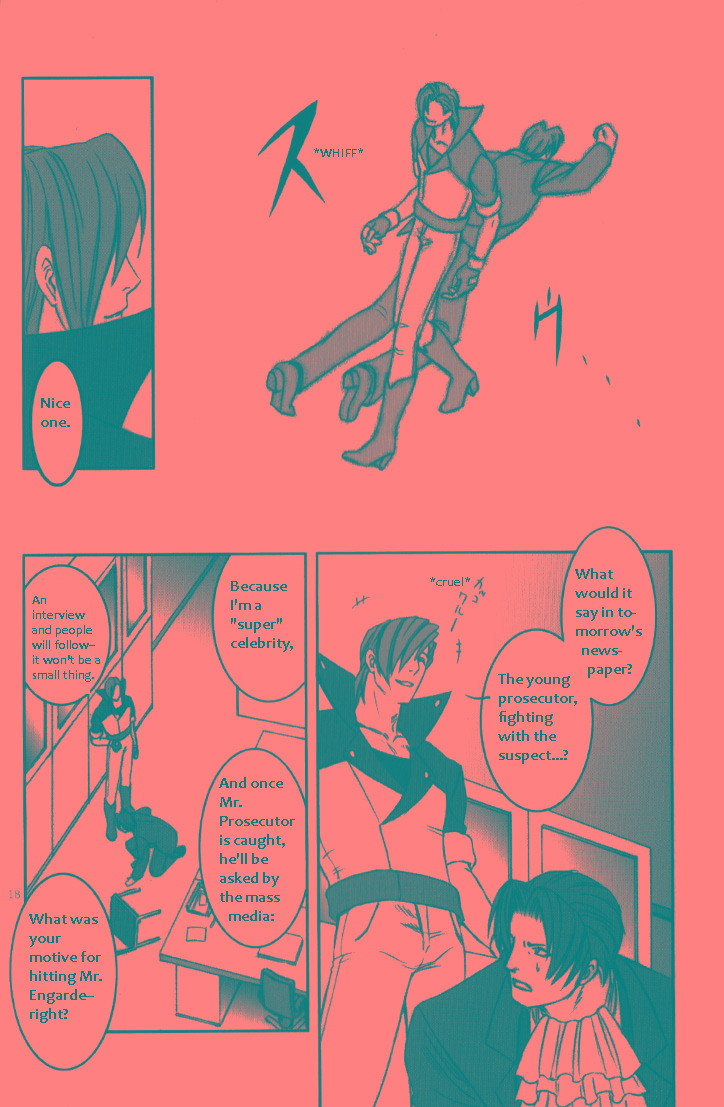 (裁きの庭11) [未定屋 (たぴょん)] DEEP LEVEL-00 (逆転裁判) [英訳]