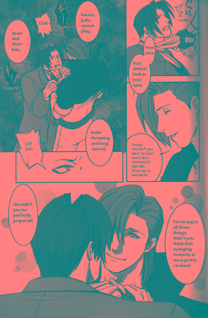 (裁きの庭11) [未定屋 (たぴょん)] DEEP LEVEL-00 (逆転裁判) [英訳]