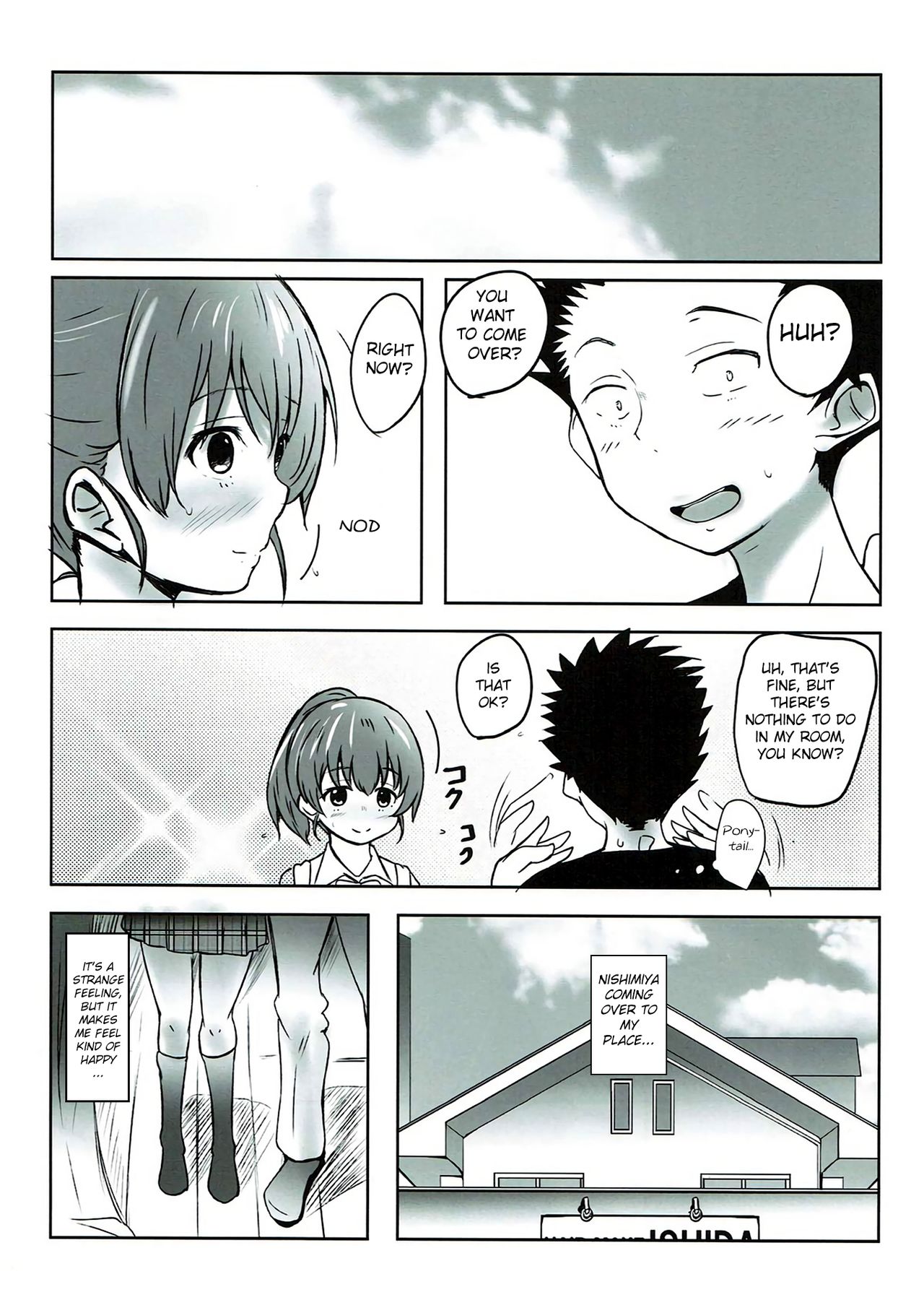 (C92) [玩具家電 (紅花)] 姉妹のこえ (聲の形) [英訳]