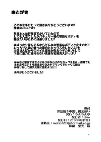 [ちんちん亭 (chin)] 世話焼き中出し魔法使い (東方Project) [DL版]