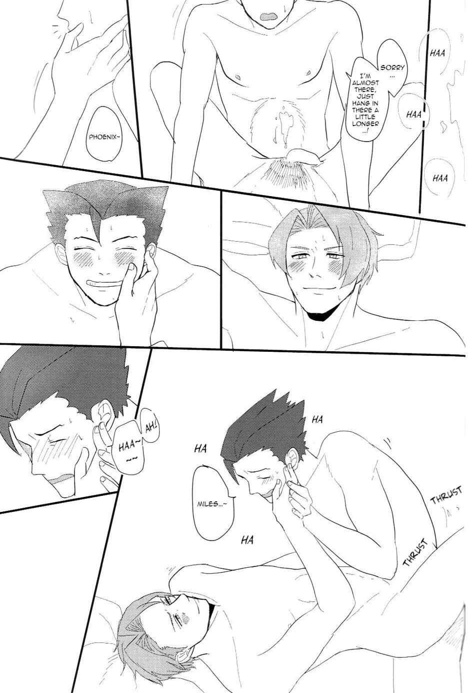 (裁きの庭29) [ルルル (みなみ)] キャッツクレイドル (逆転裁判) [英訳]