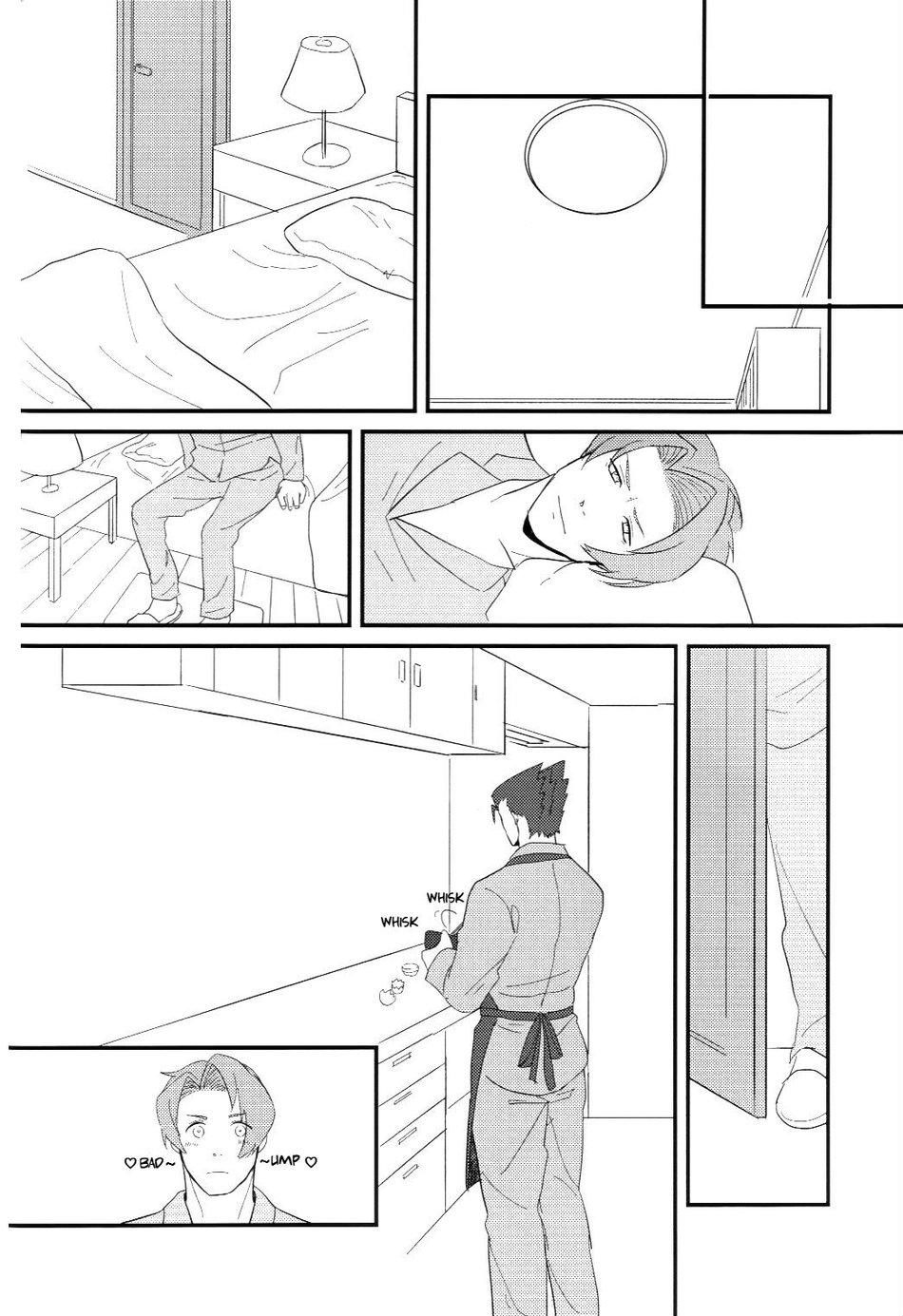 (裁きの庭29) [ルルル (みなみ)] キャッツクレイドル (逆転裁判) [英訳]