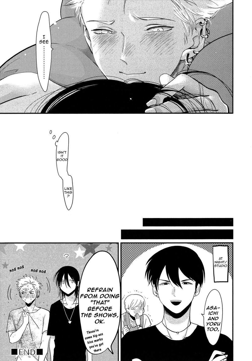 [はらだ] よるとあさの歌 [英訳]