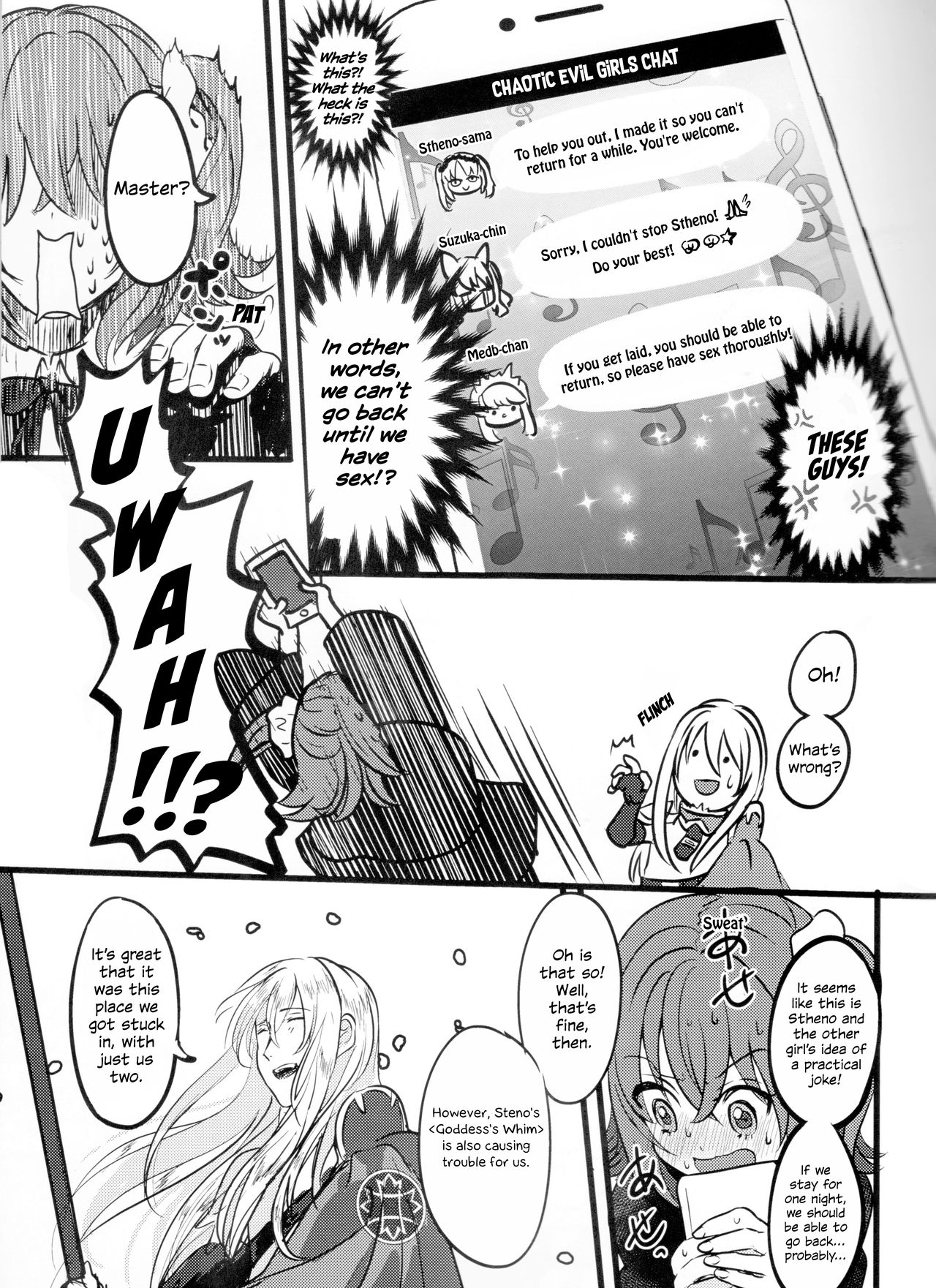 (C93) [コッペパンもガリレオも (ガリレオ・がりぼー)] はぴかむ (Fate/Grand Order) [英訳]