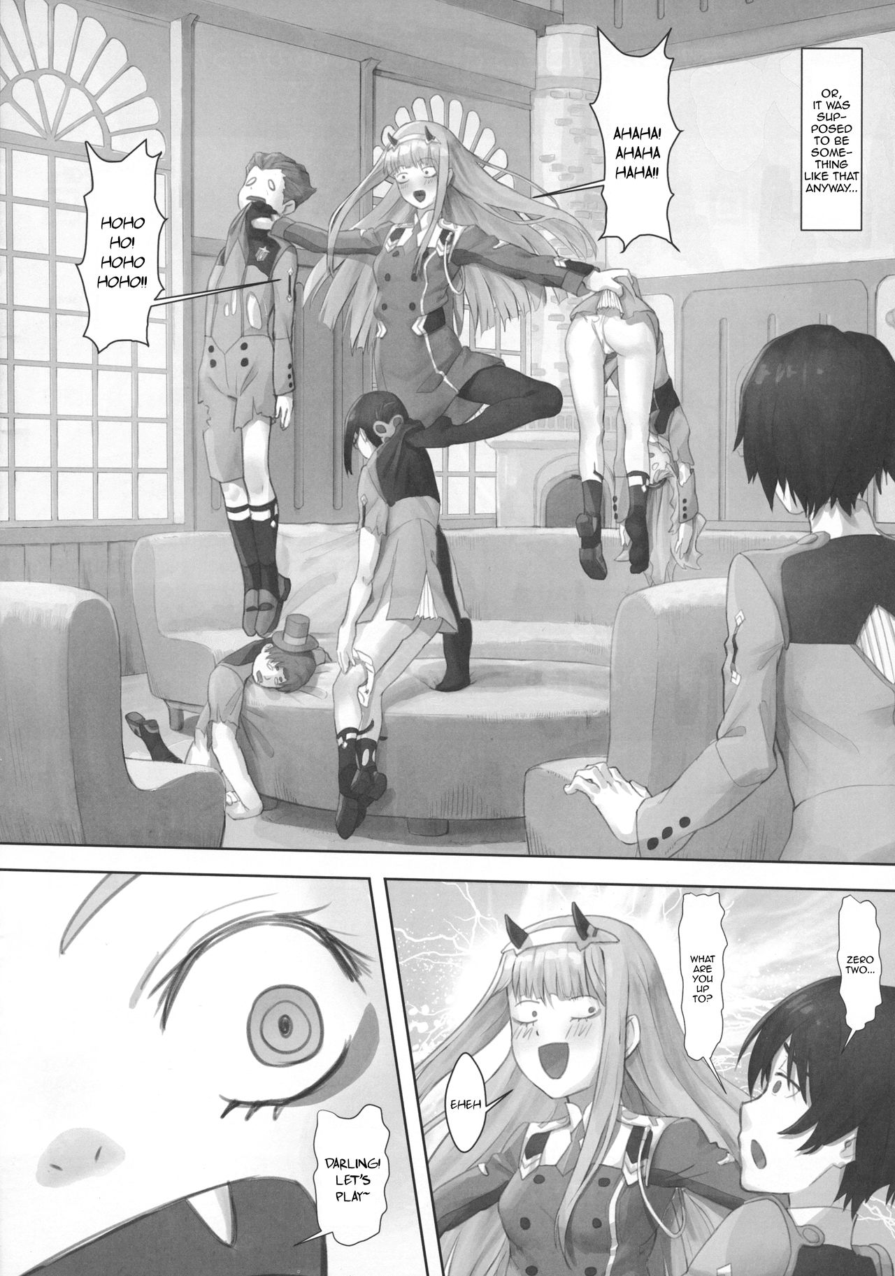 (C95) [蜂巣 (Apoidea)] ゴローの嫁は良い女！(ダーリン・イン・ザ・フランキス ) [英訳]