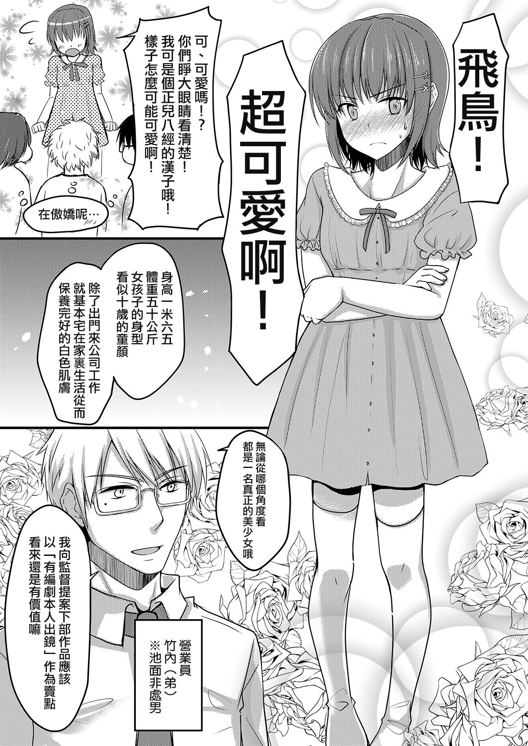 (C86) [有閑high桜 (ちえこ)] 売れないエロゲライターが女装して女の子の気持ちを勉強してみた [中国翻訳]