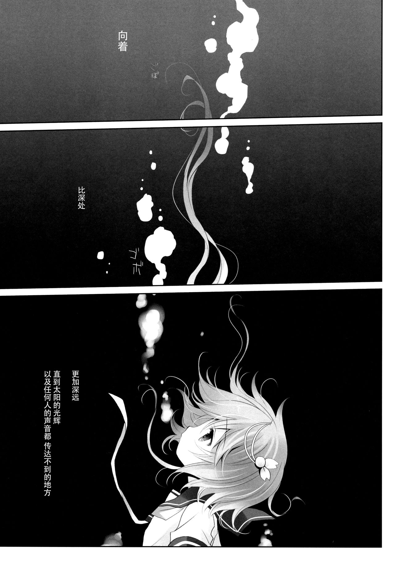 (C86) [CHRONOLOG (桜沢いづみ)] WATER PLANET. (艦隊これくしょん -艦これ-) [中国翻訳]