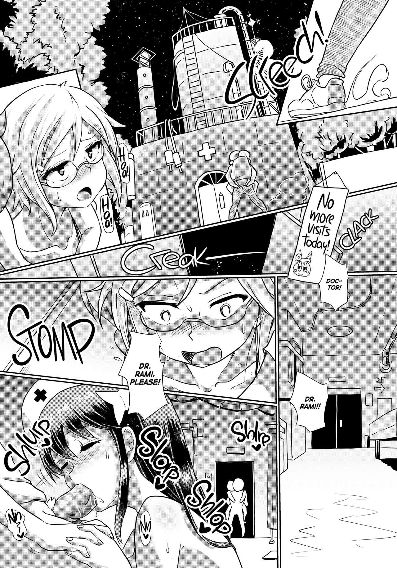 [青葉Q魔洞 (墓場淀夢)] ふたまん!2-真夜中のふたなりガール- [英訳] [無修正] [DL版]