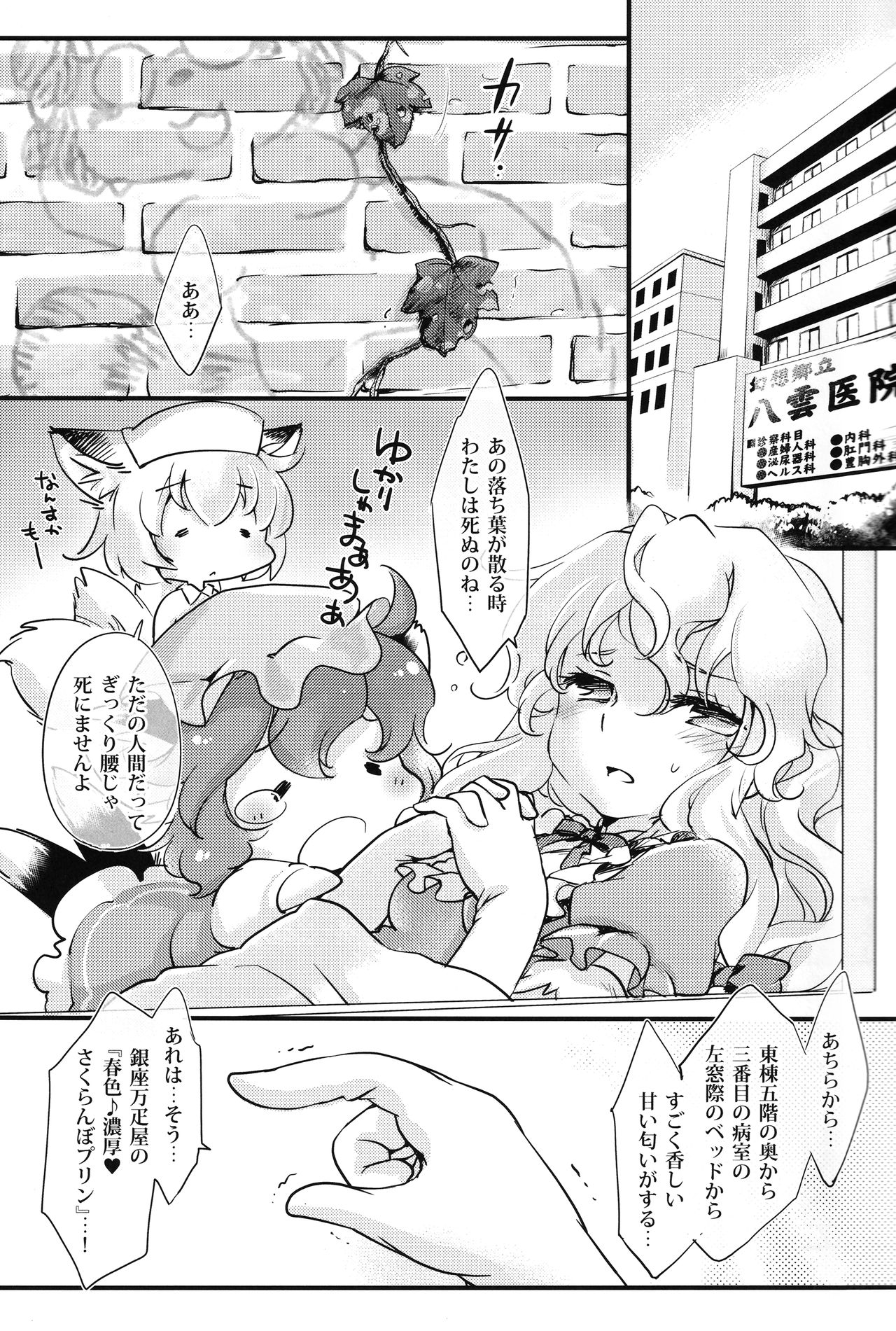 (例大祭15) [ひなプリン (いくたたかのん)] ナースビッチ藍さまR18 (東方Project)