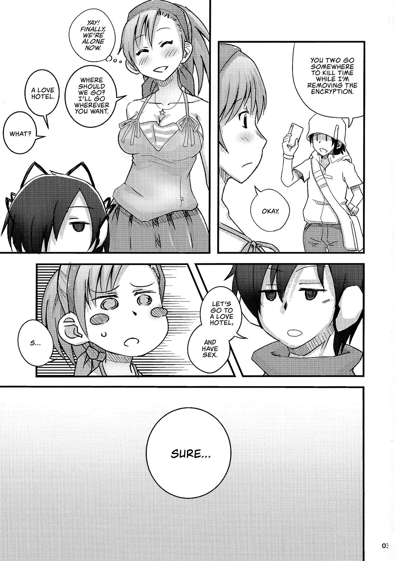 (C86) [トマト生足 (佐藤イオリ)] ユズと過ごす(まだ)平和な一日 (女神異聞録デビルサバイバー) [英訳]