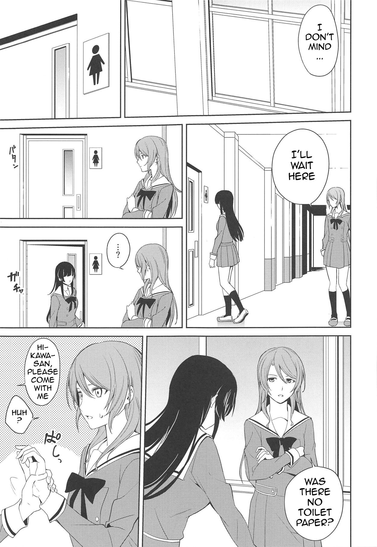 (C95) [戦いの軌跡 (戦友)] りんさよふたなりえっち本 (BanG Dream!) [英訳]