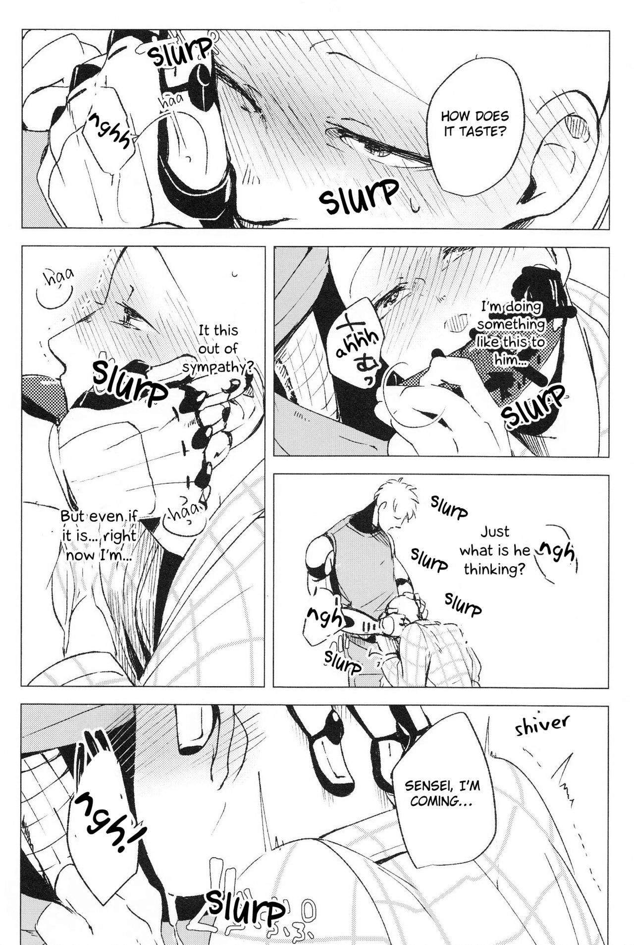 (ONE→HUNDRED 12) [菱形の昆虫 (polon)] Delicious Yagi milk (ワンパンマン) [英訳]