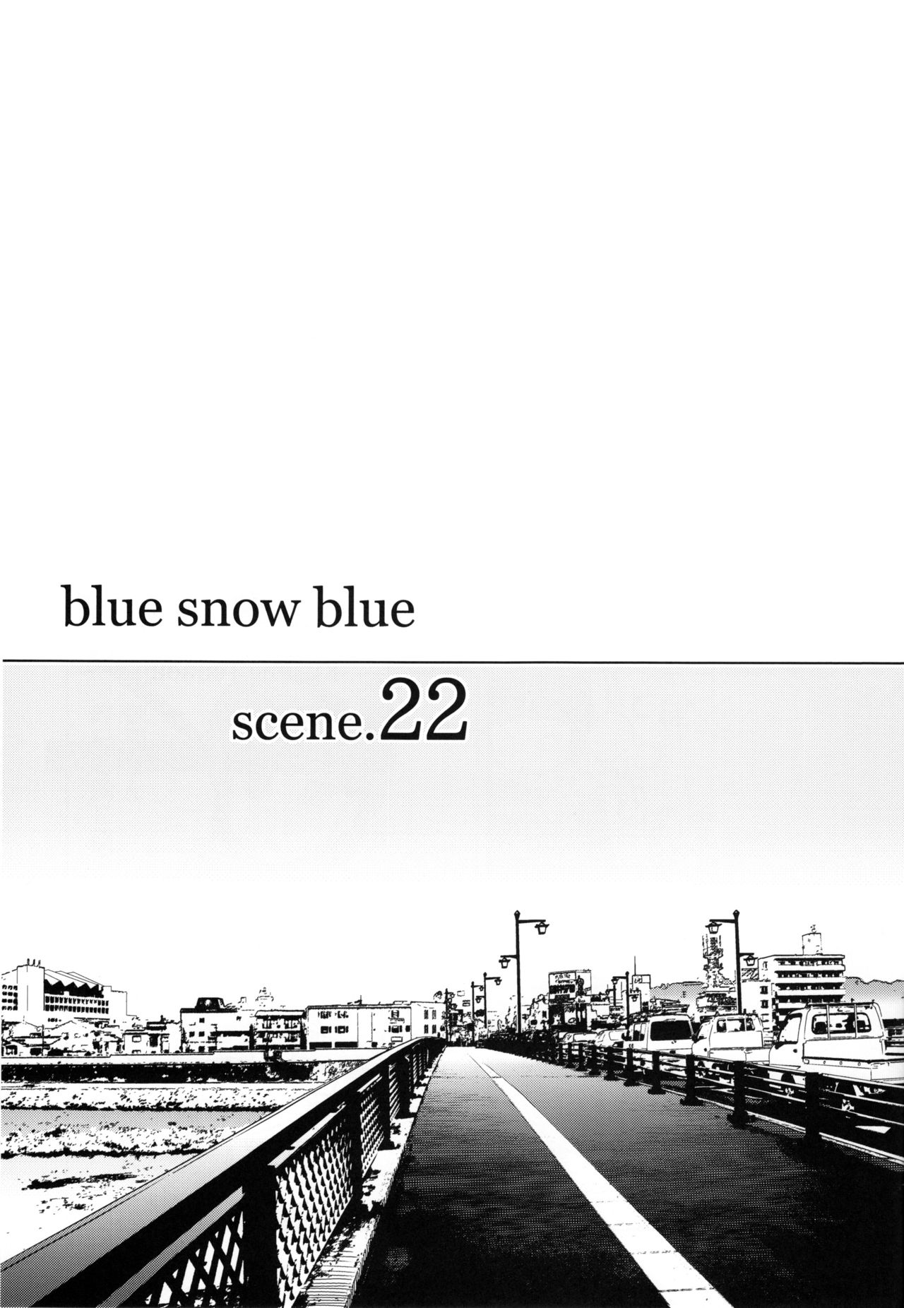 (C96) [わくわく動物園 (天王寺きつね)] blue snow blue scene.22 [英訳]