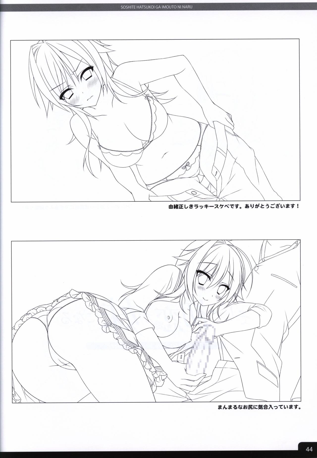 そして初恋が妹になる 原画集